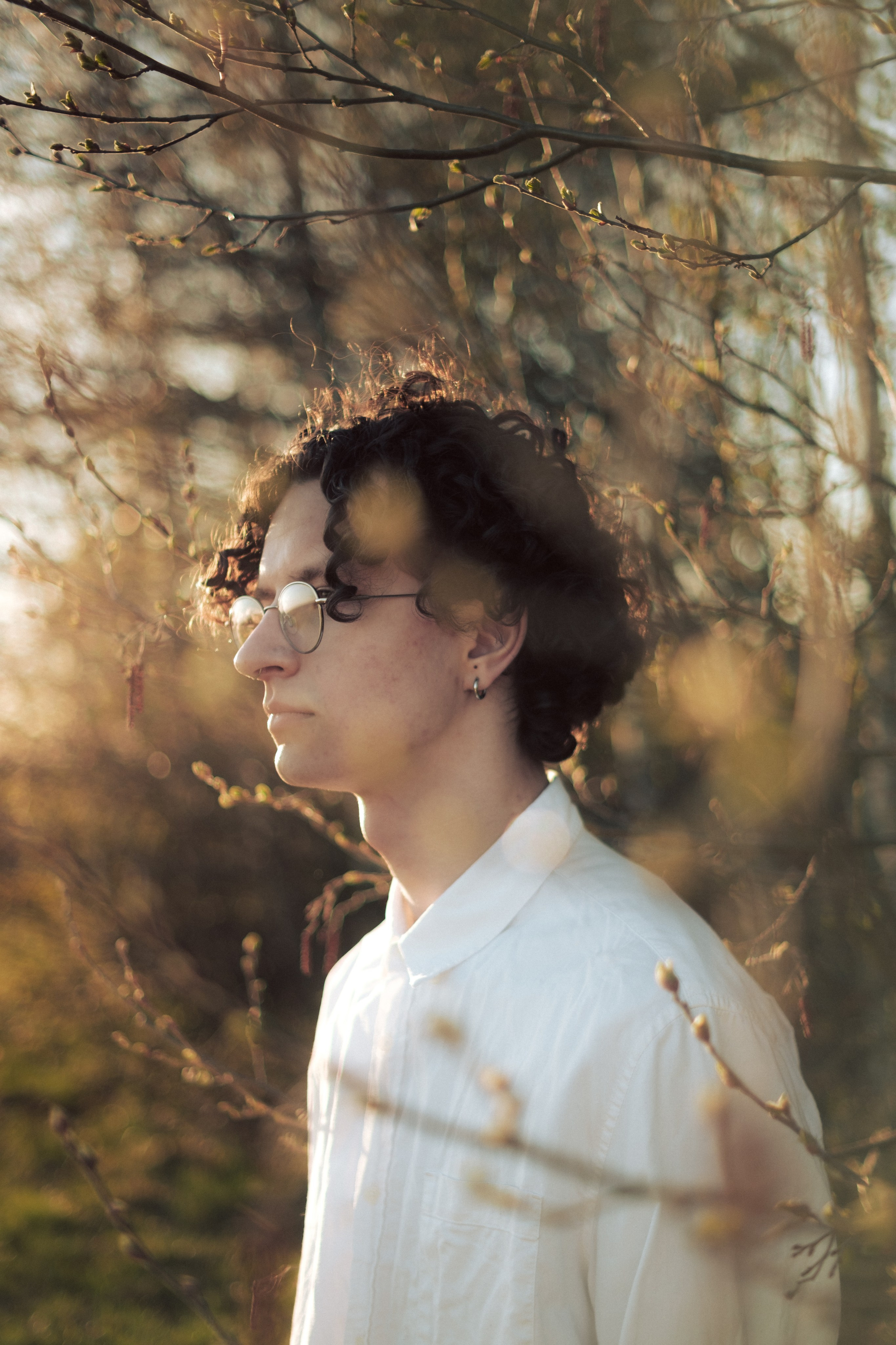 Андрей. Съёмка в поле. Lickord