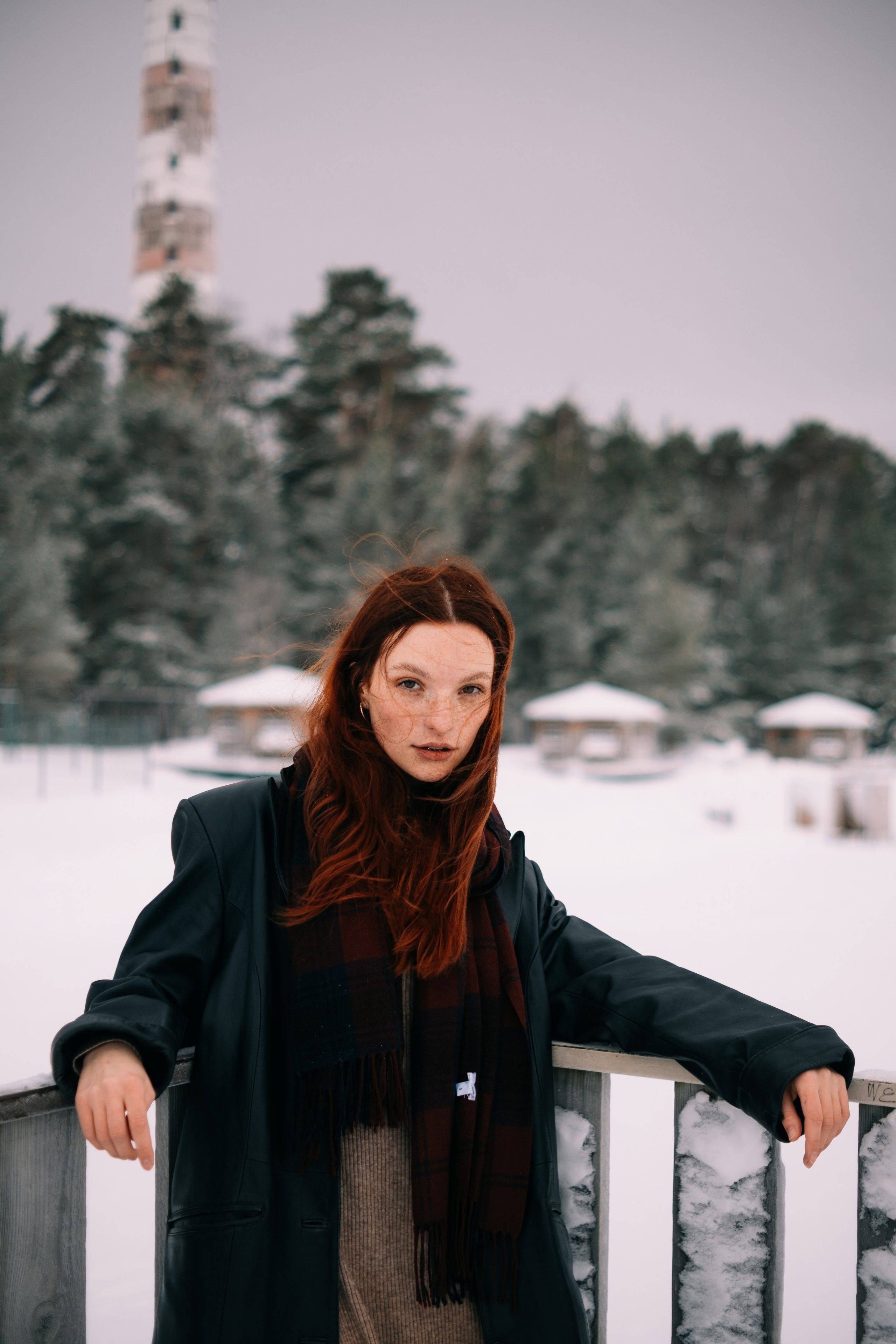 Настя. Съёмка у маяка. Lickord