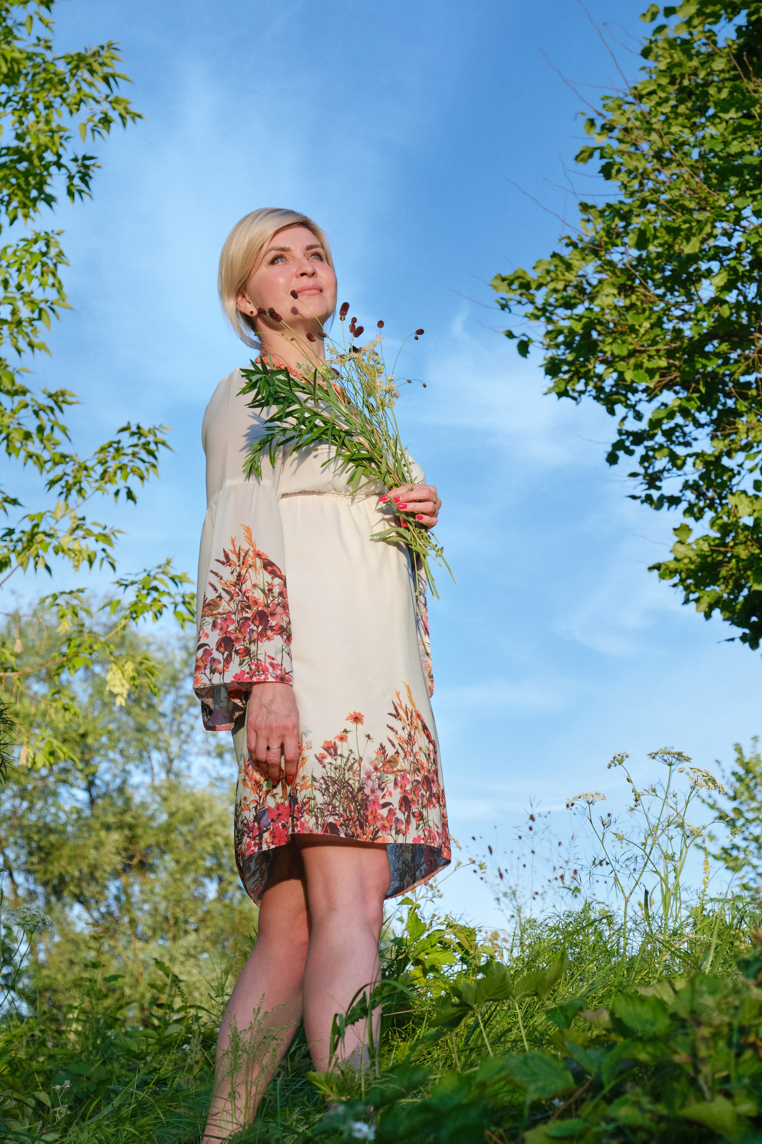 Летняя фотосессия на природе, в лесу, на улице. Семейная с детьми