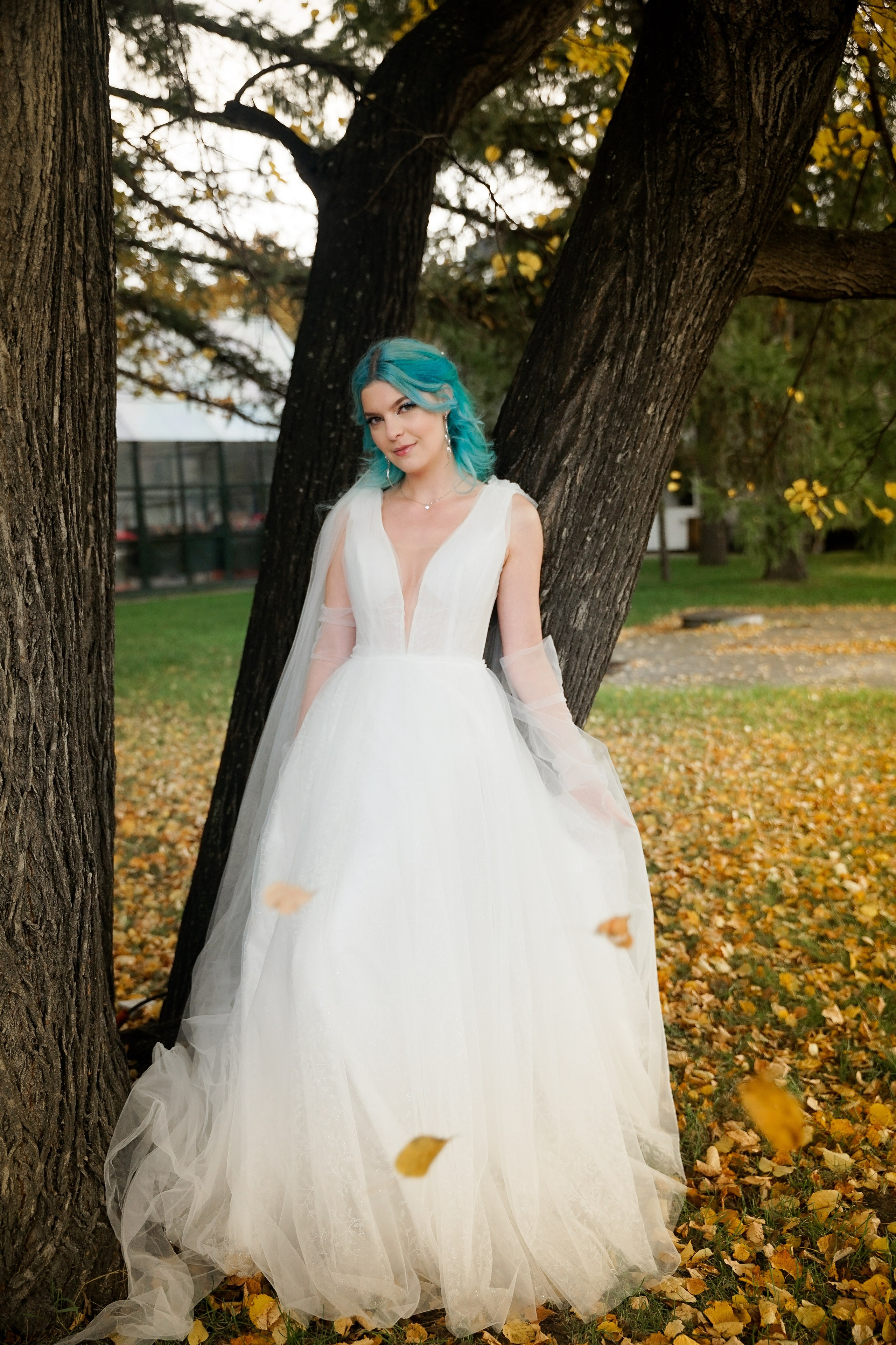 Свадебная прогулка в парке Екатеринбурга