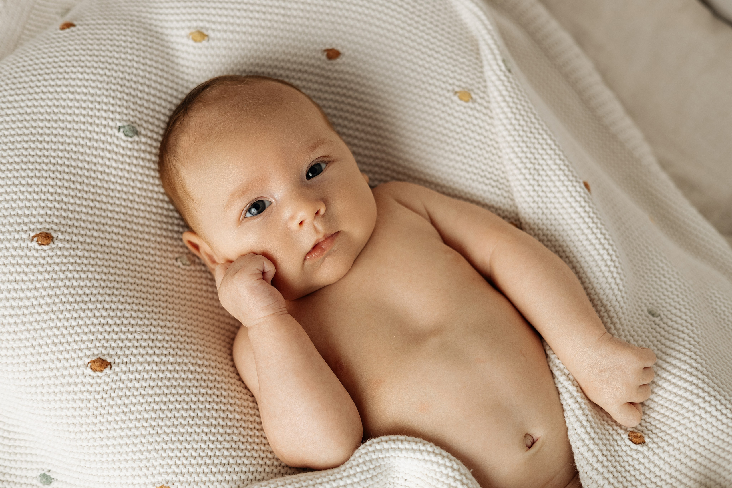 Игорь 1,5 месяца. Фотограф новорожденных в Санкт-Петербурге Екатерина Иванова