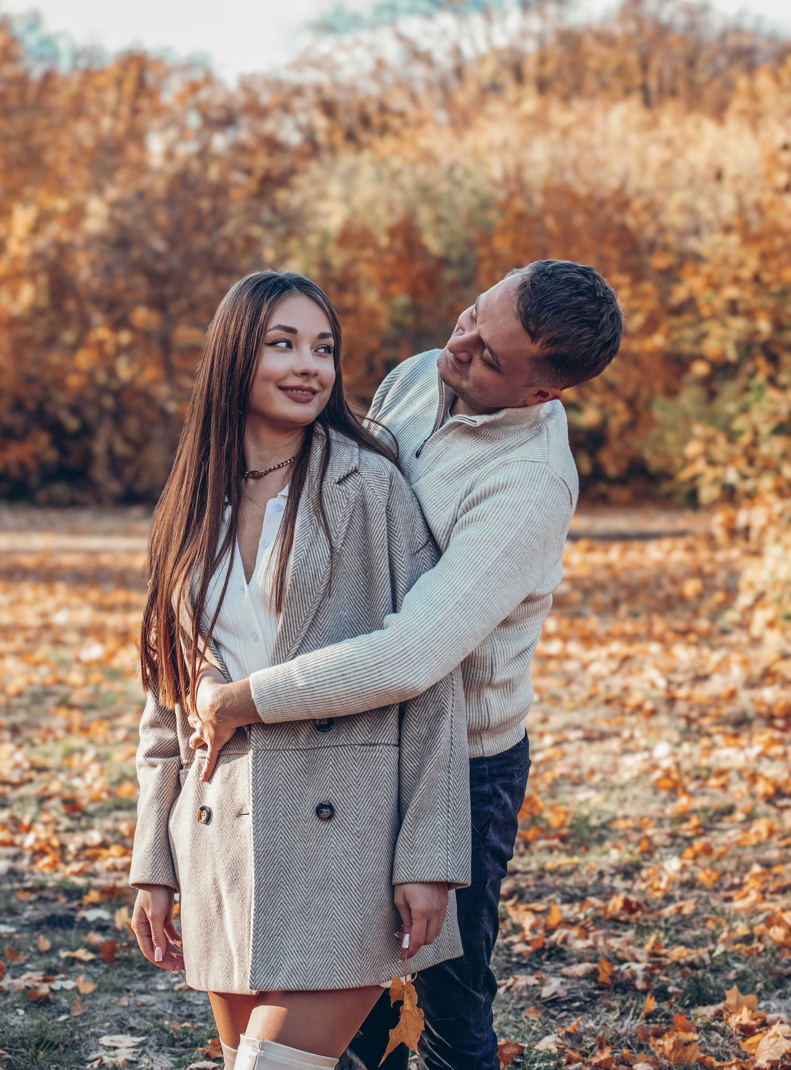 Осенняя прогулка в парке Егора и Ангелины. Мария Авджян Фотограф и видеограф Краснодар