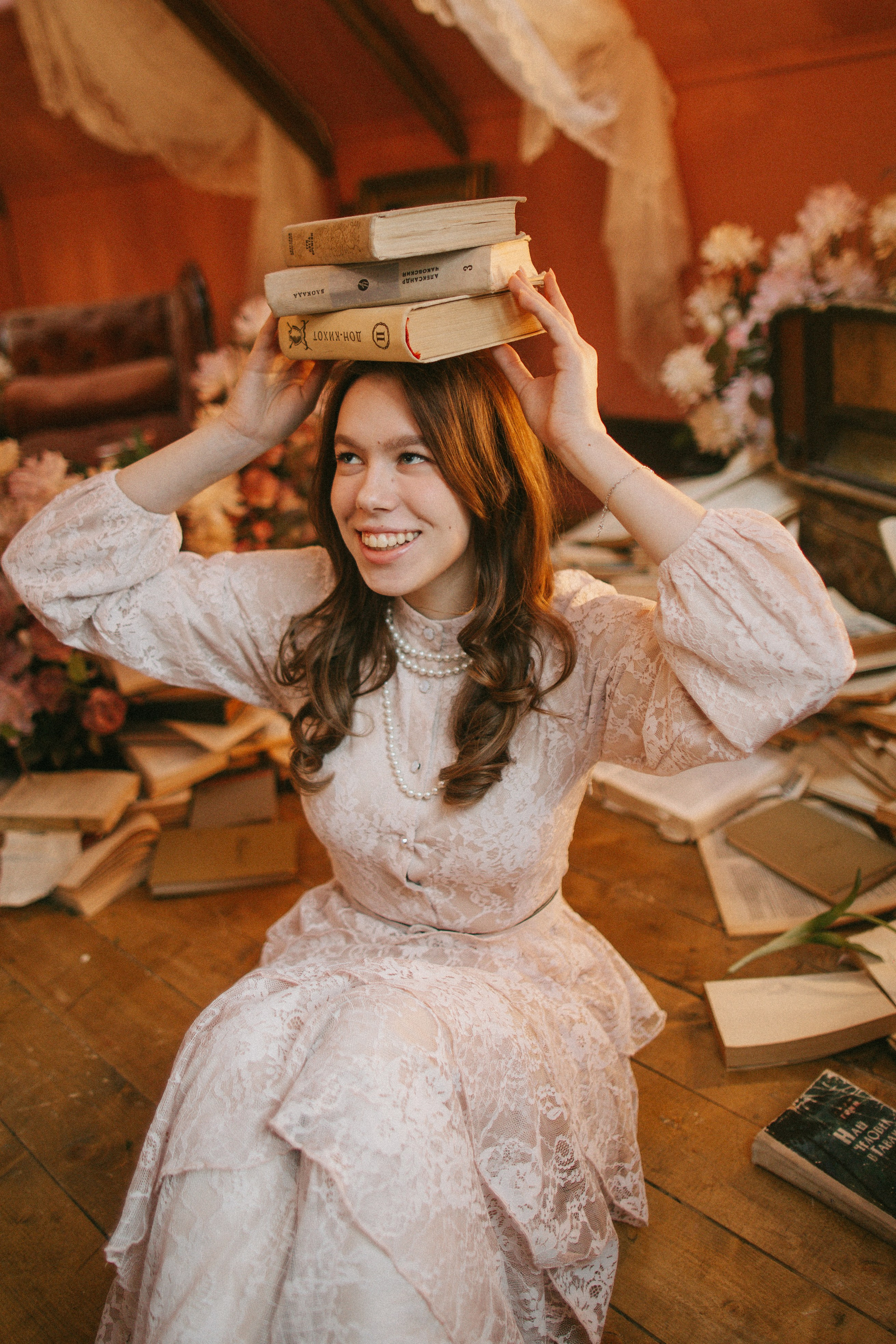 Женский портрет. Фотограф Валентина Волкова. Москва, Апрелевка, Переделкино