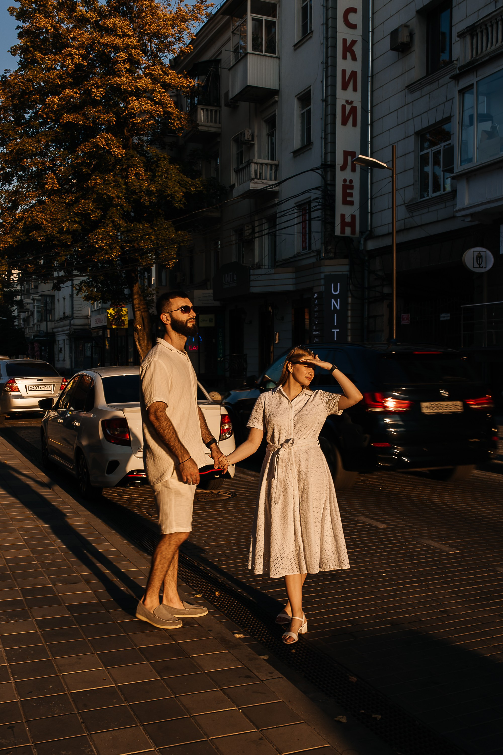 Прогулка по центру Краснодара. Свадебный и семейный фотограф Виолетта Сидельникова. Краснодар, Россия, Беларусь, Европа