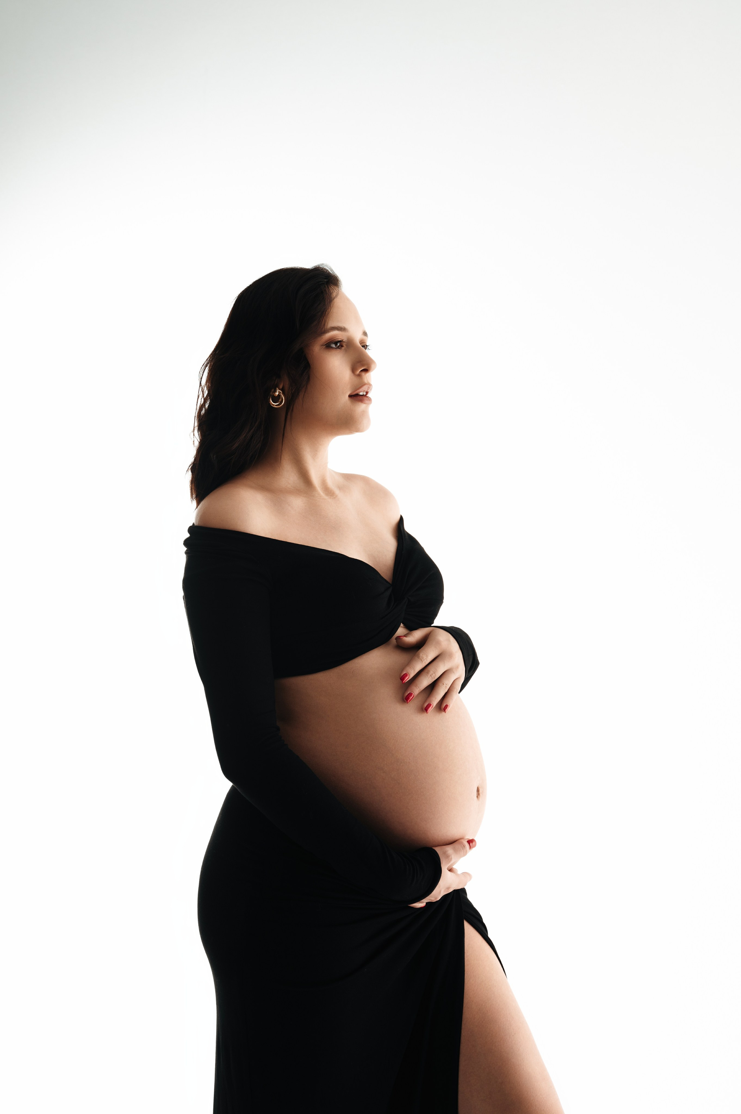 Роскошная фотосессия беременности как с обложки журнала в Екатеринбурге