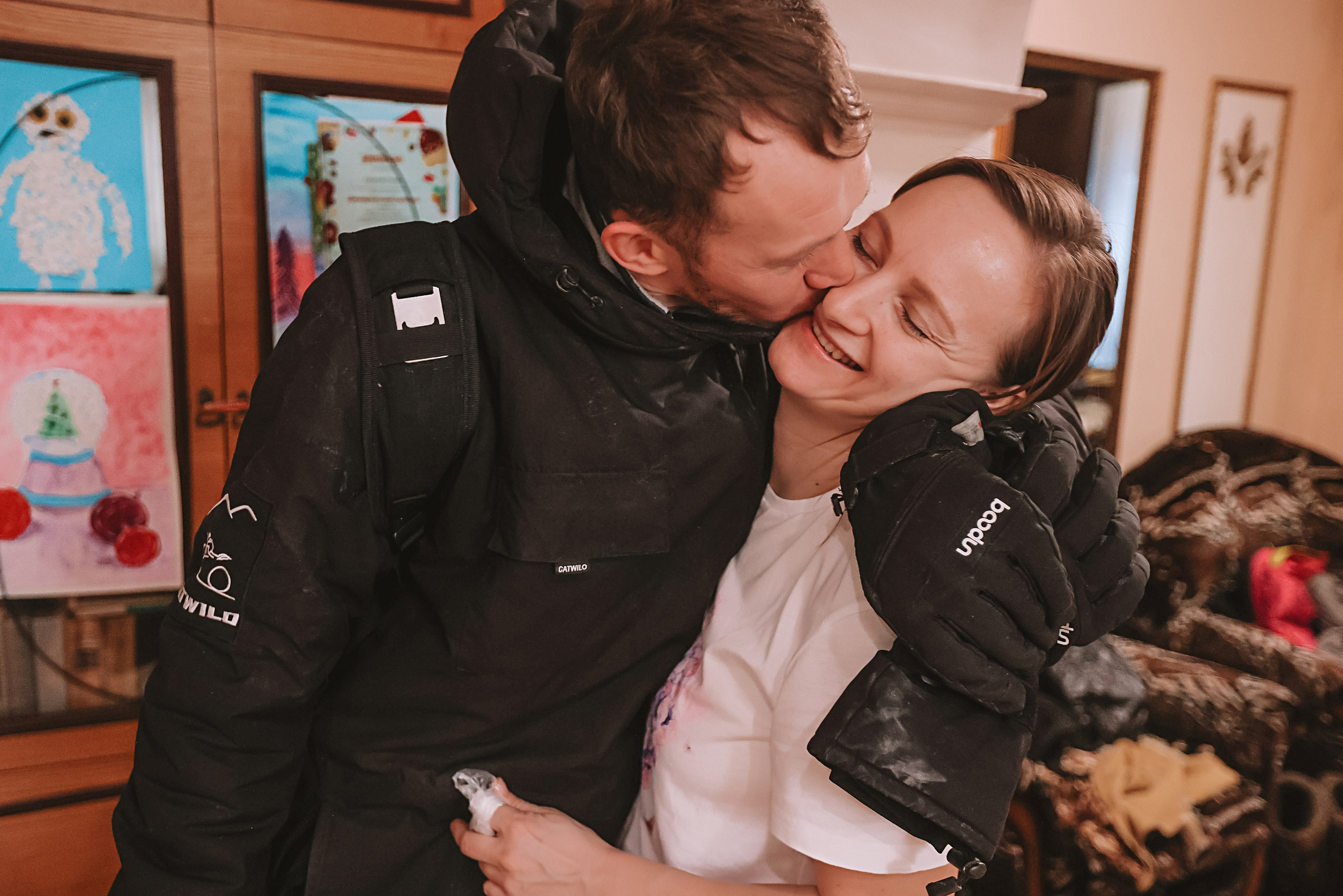 Большая семья репортаж. Семейный фотограф Тюмень, фотограф на роды Салмина Мария