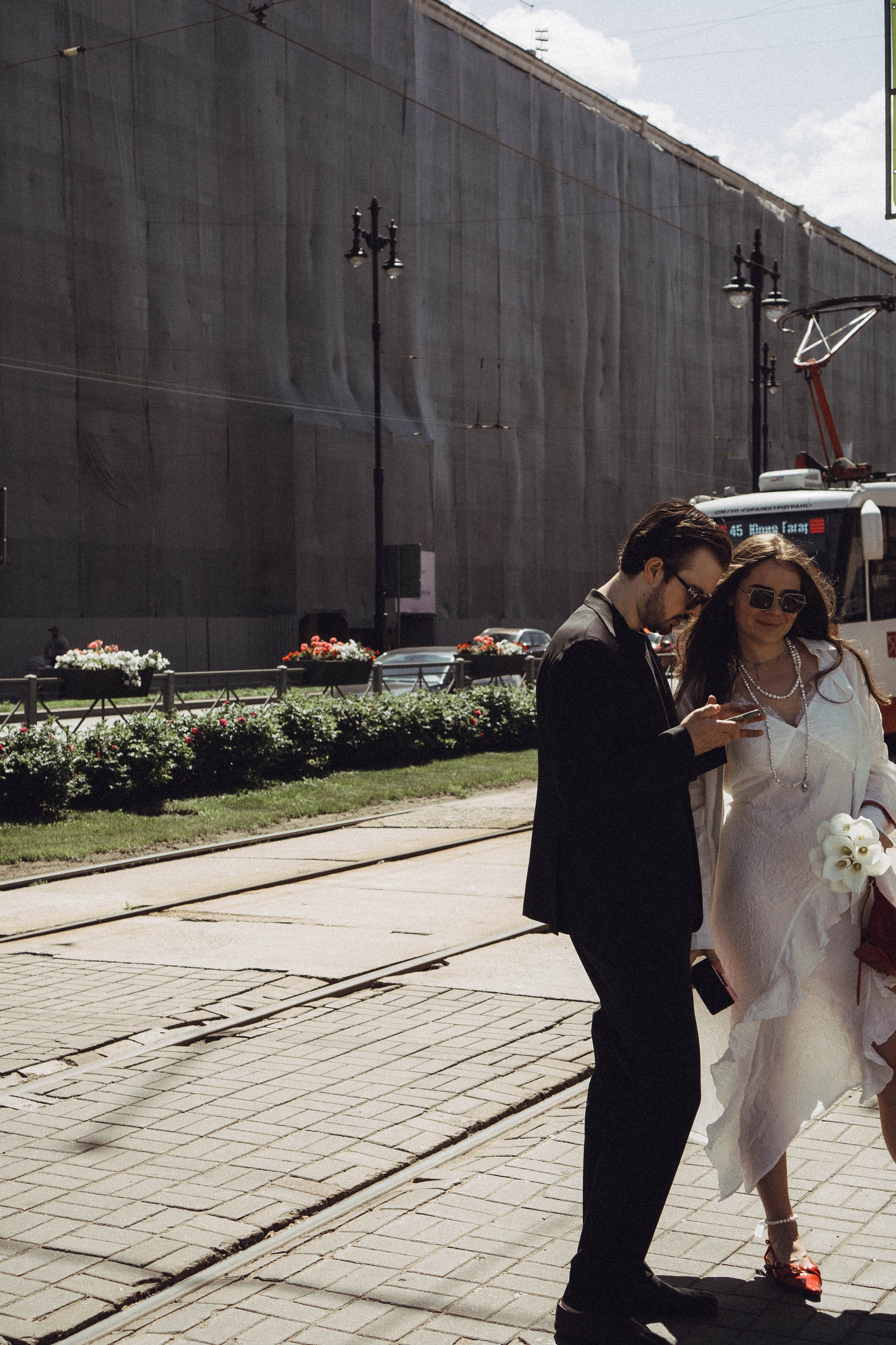 СВАДЕБНАЯ СЬЕМКА В ПАРКЕ ПОБЕДЫ И ПРОГУЛКА ПО МОСКОВСКОМУ ПРОСПЕКТУ. Профессиональный фотограф, Санкт-Петербург — Виктория Богомолова