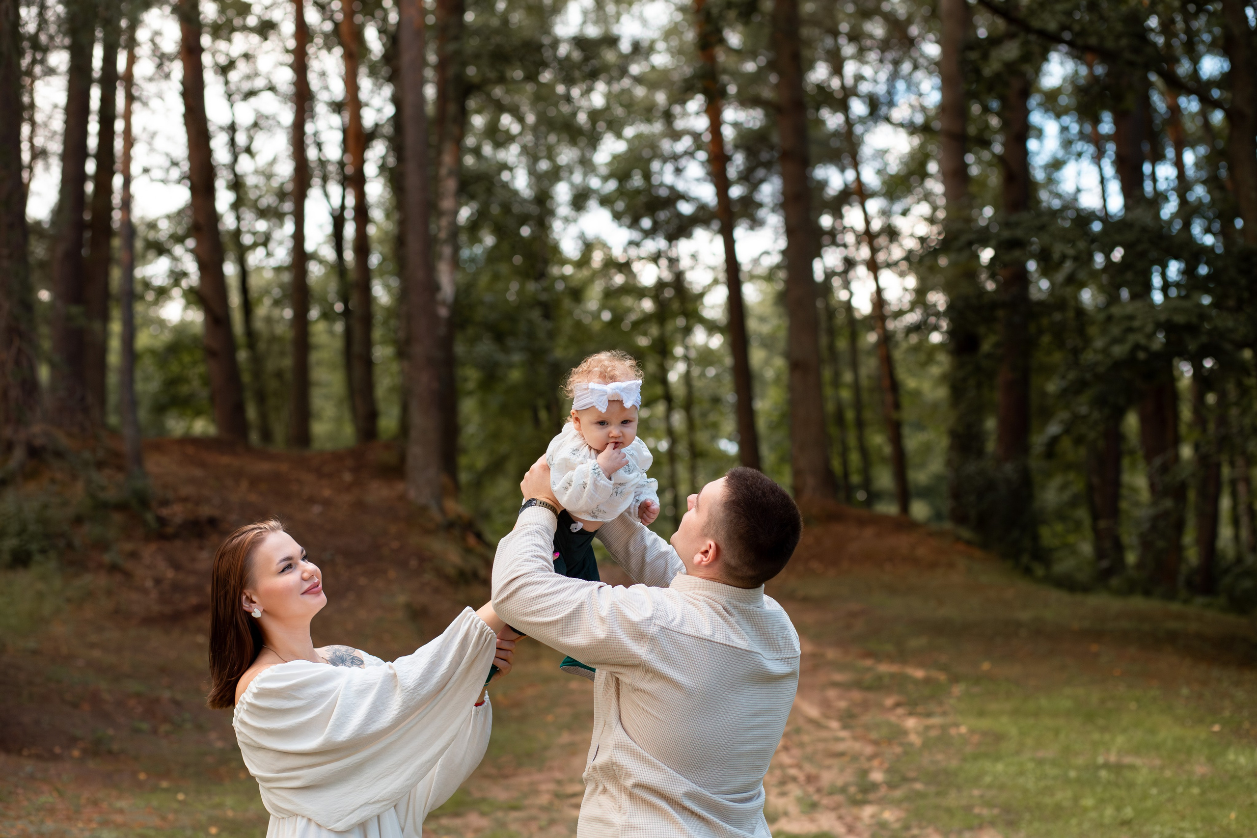 Семейная фотосессия на природе. Женский и семейный фотограф в Москве и Юхнове Татьяна Анисимова