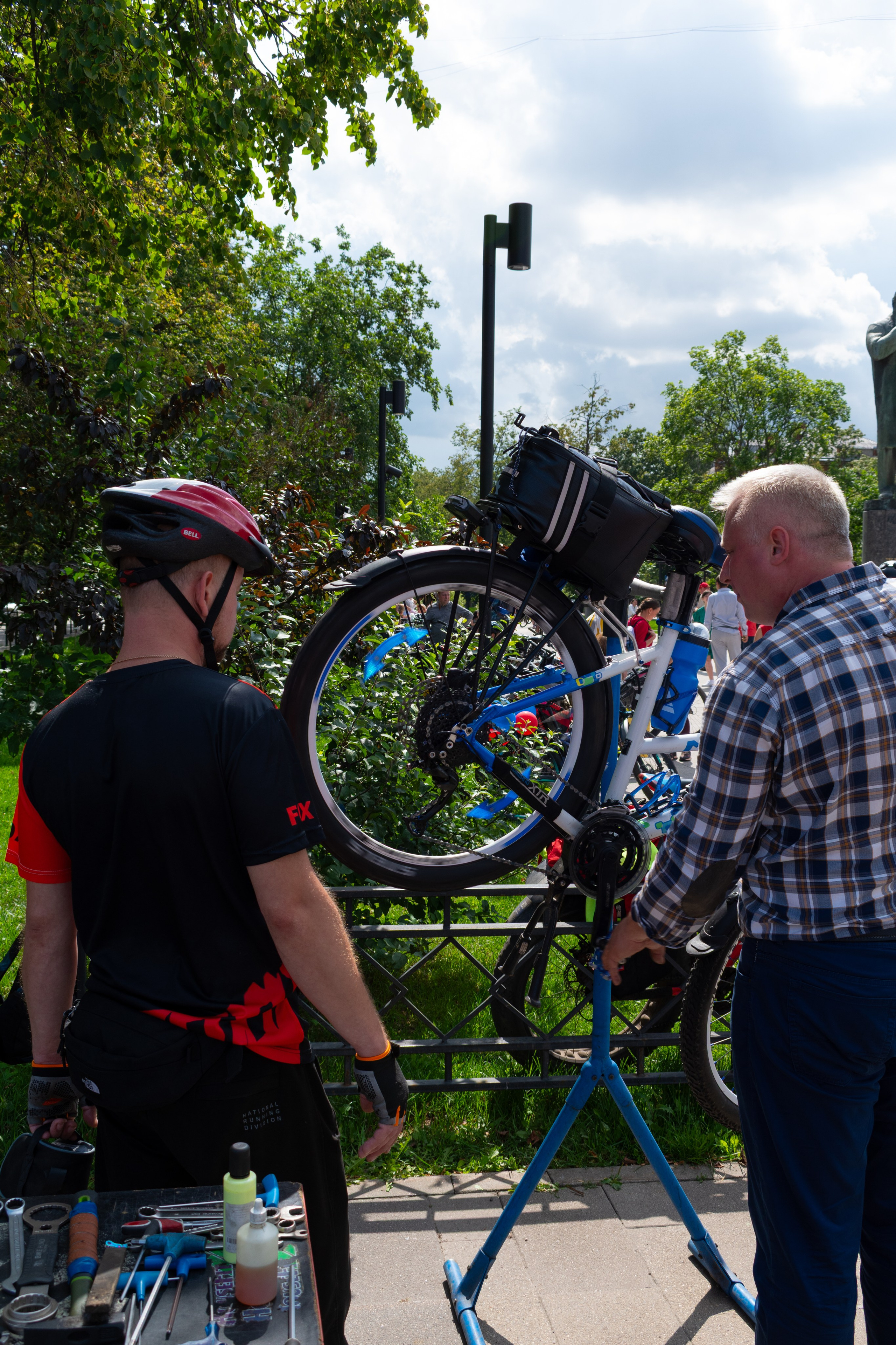 «Леди на велосипеде» — велопробег по г. Жуковскому 2025. Репортажный фотограф Сыбер Мартти