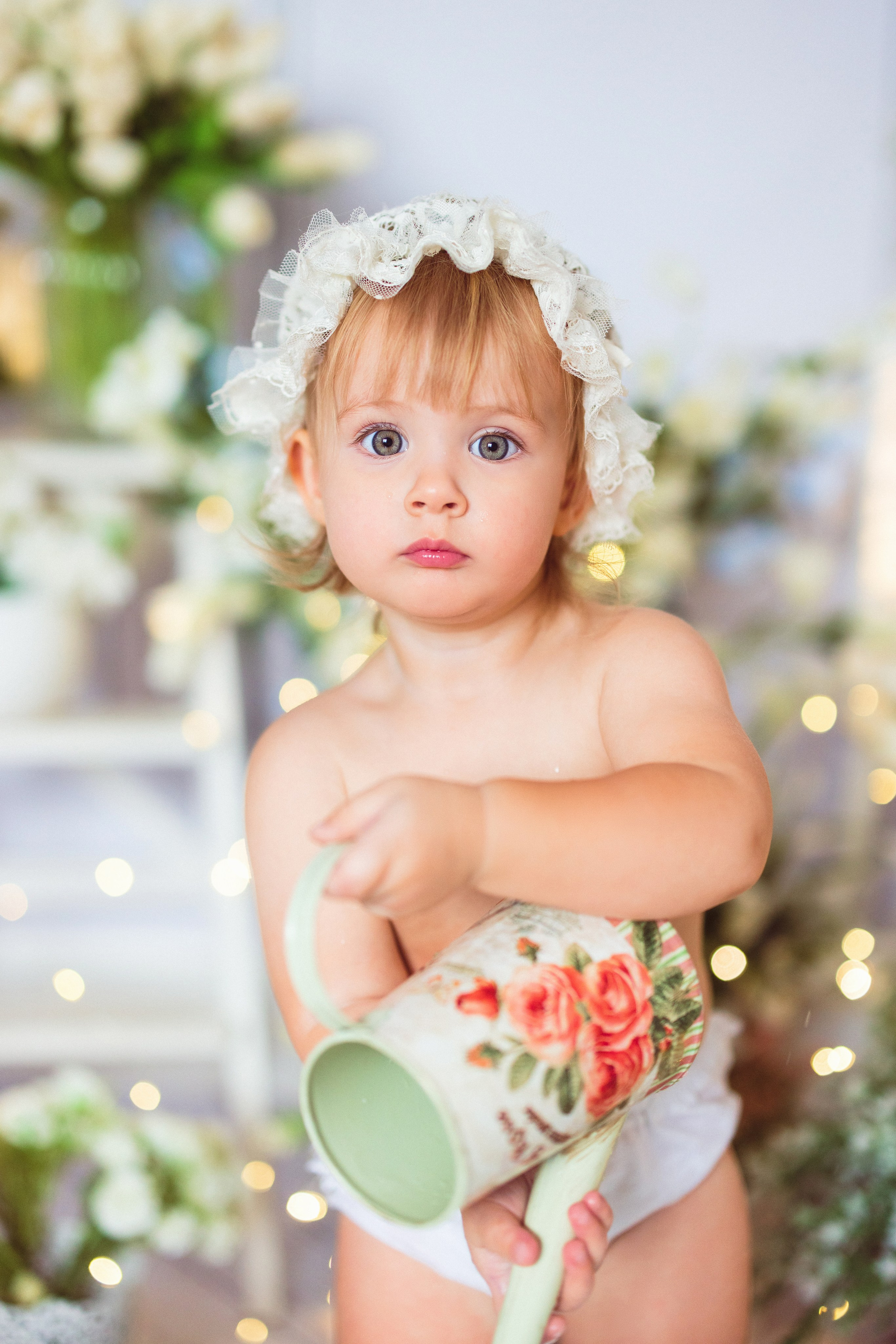 Детская фотосессия к 8 марта в фотостудии г. Краснодара. Семейный и детский фотограф в Краснодаре Анна Трашкова