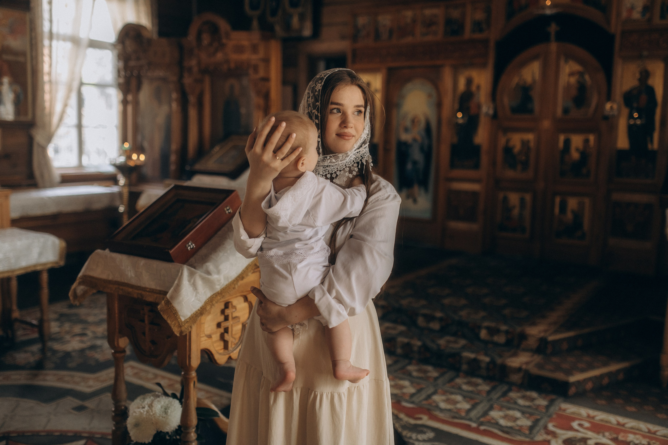 Таинство Крещения. Семейный и свадебный фотограф в Новосибирске/Бийске Екатерина Логинова