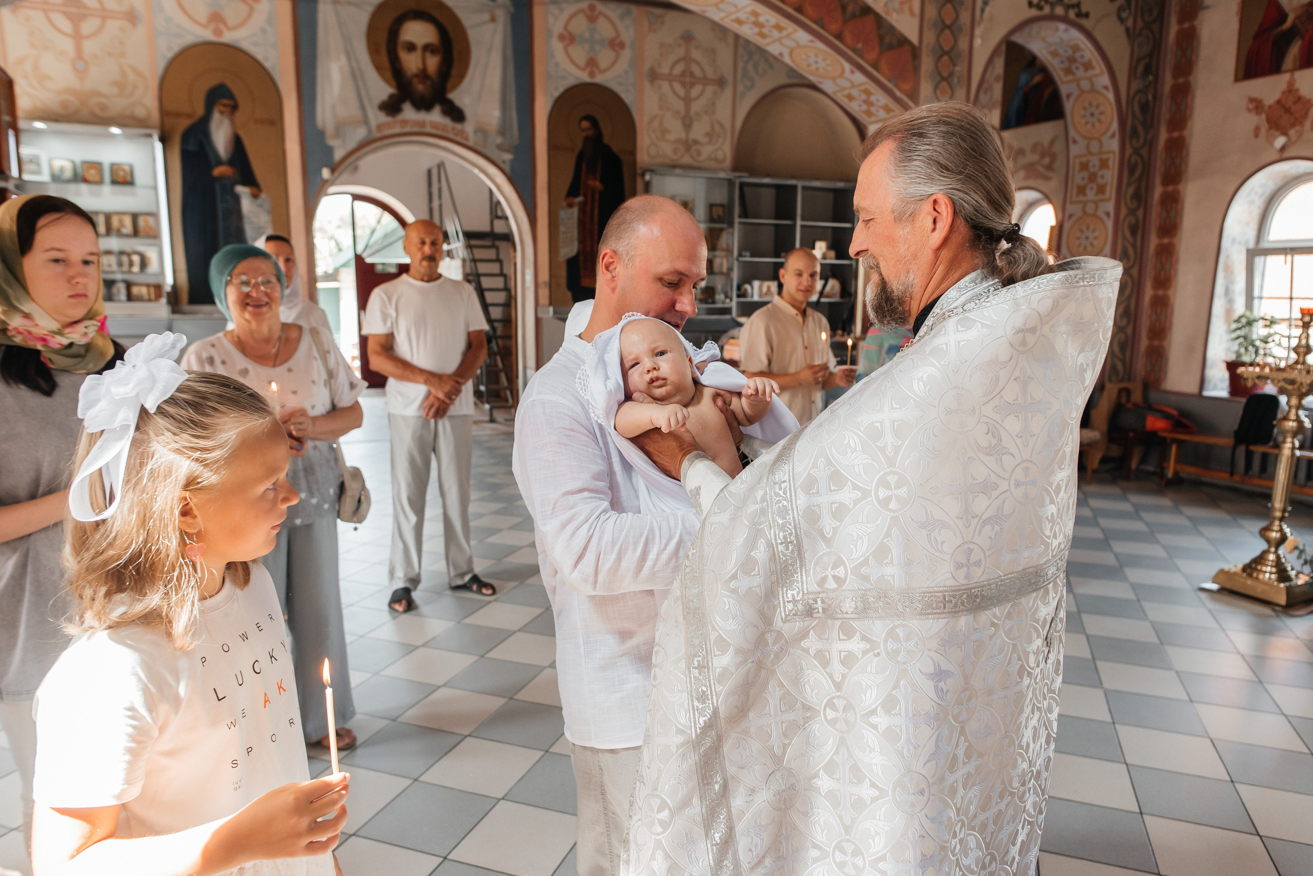 Крещение Артемия. Детский и семейный фотограф выпускной альбом Приморско-Ахтарск
