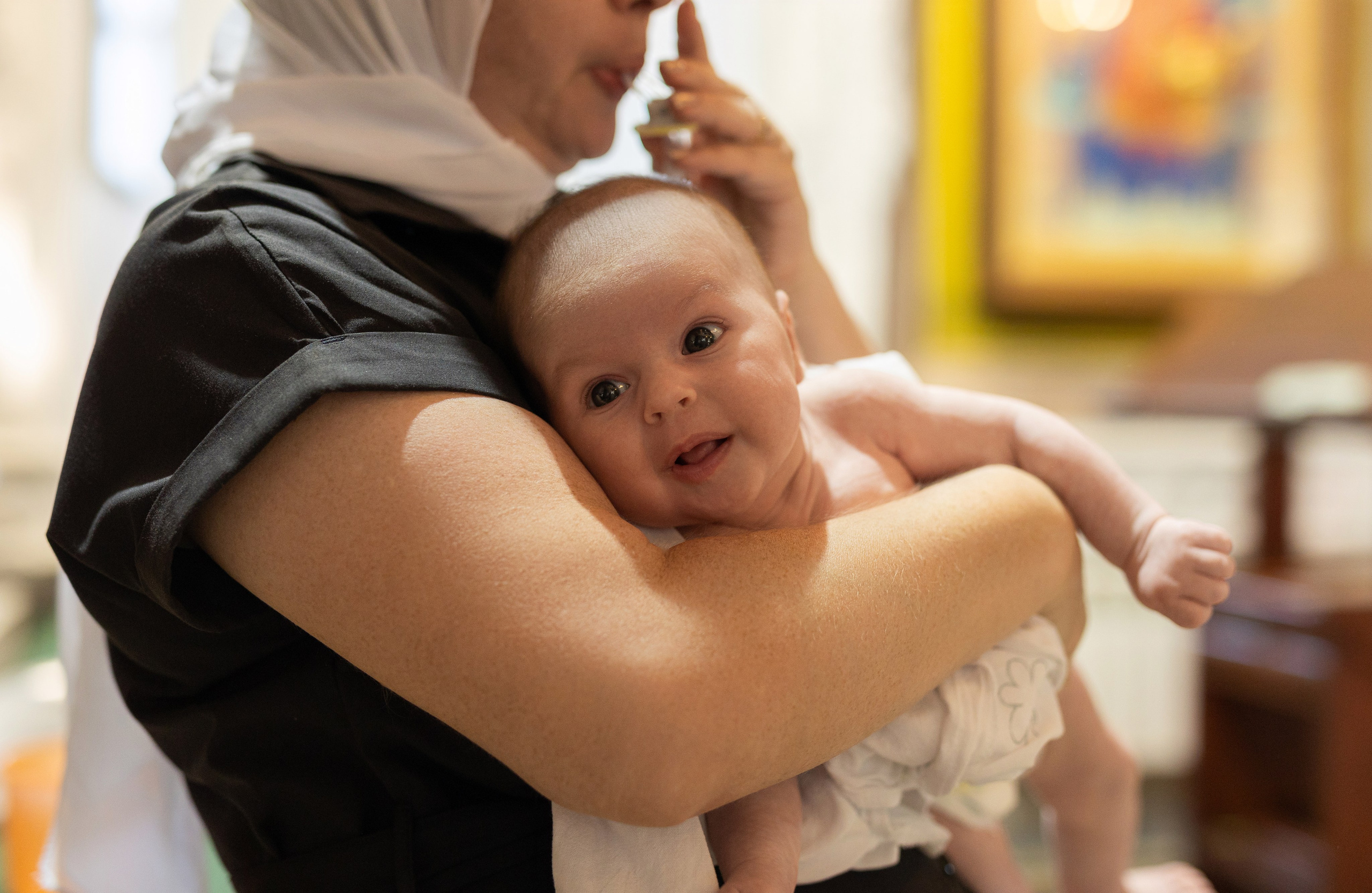 Крещение Александры. Фотограф в Нижнем Новгороде, Дзержинске Олеся Хозяева