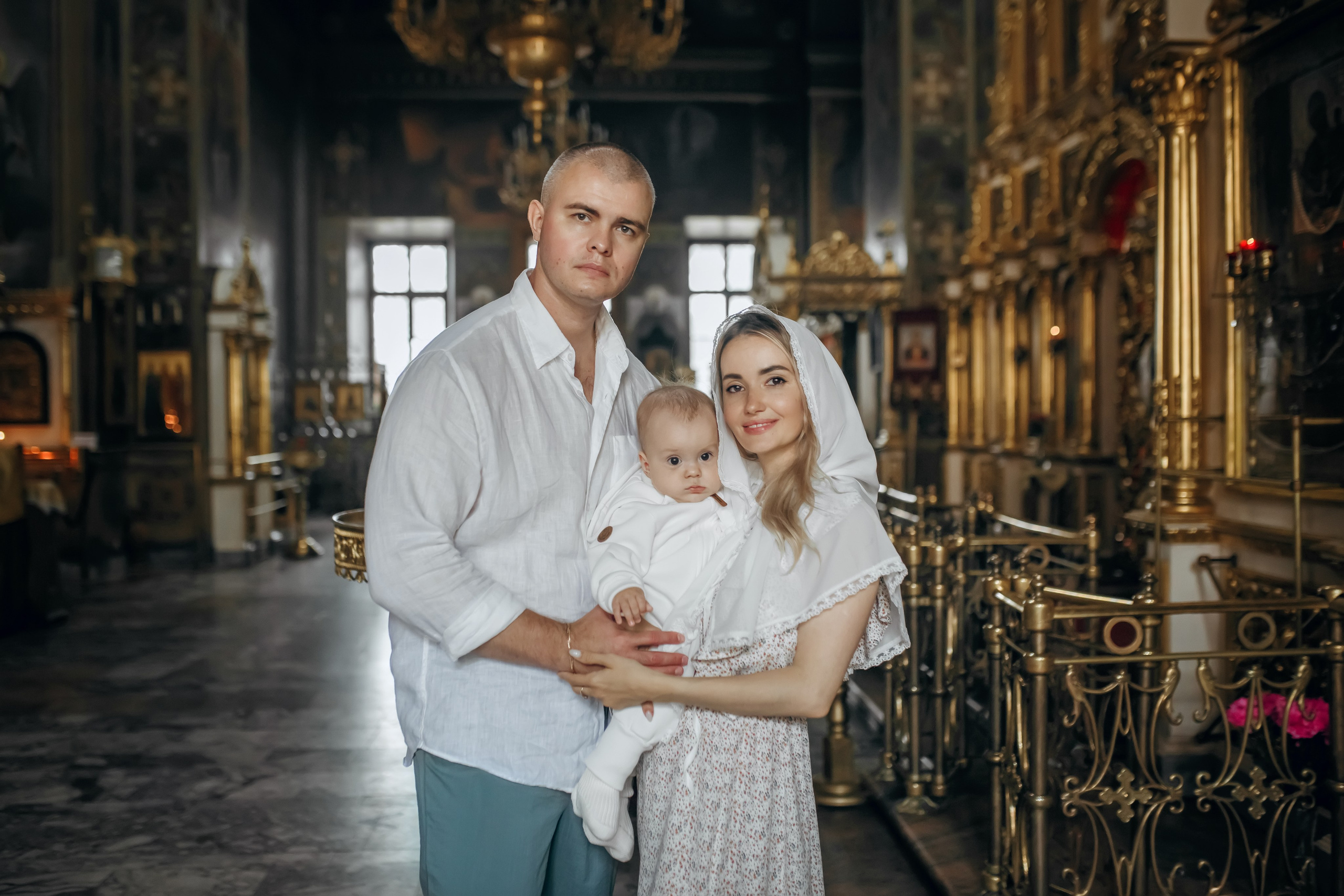 Крещение Бориса. Фотограф на Крещение, семейный фотограф в Москве