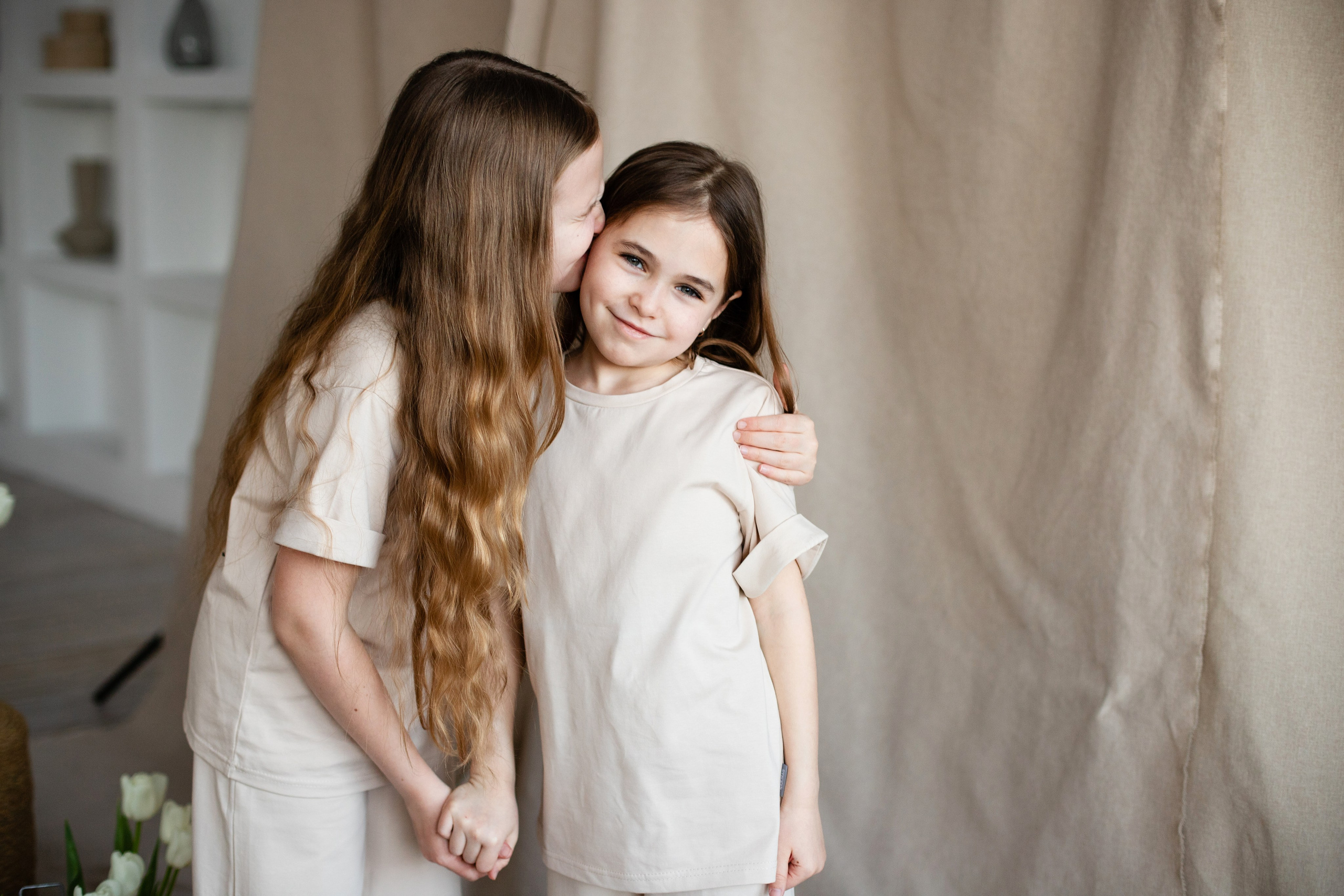Мамины дочки (Ольга и девочки). Семейный фотограф в Красноярске Наталья Алина