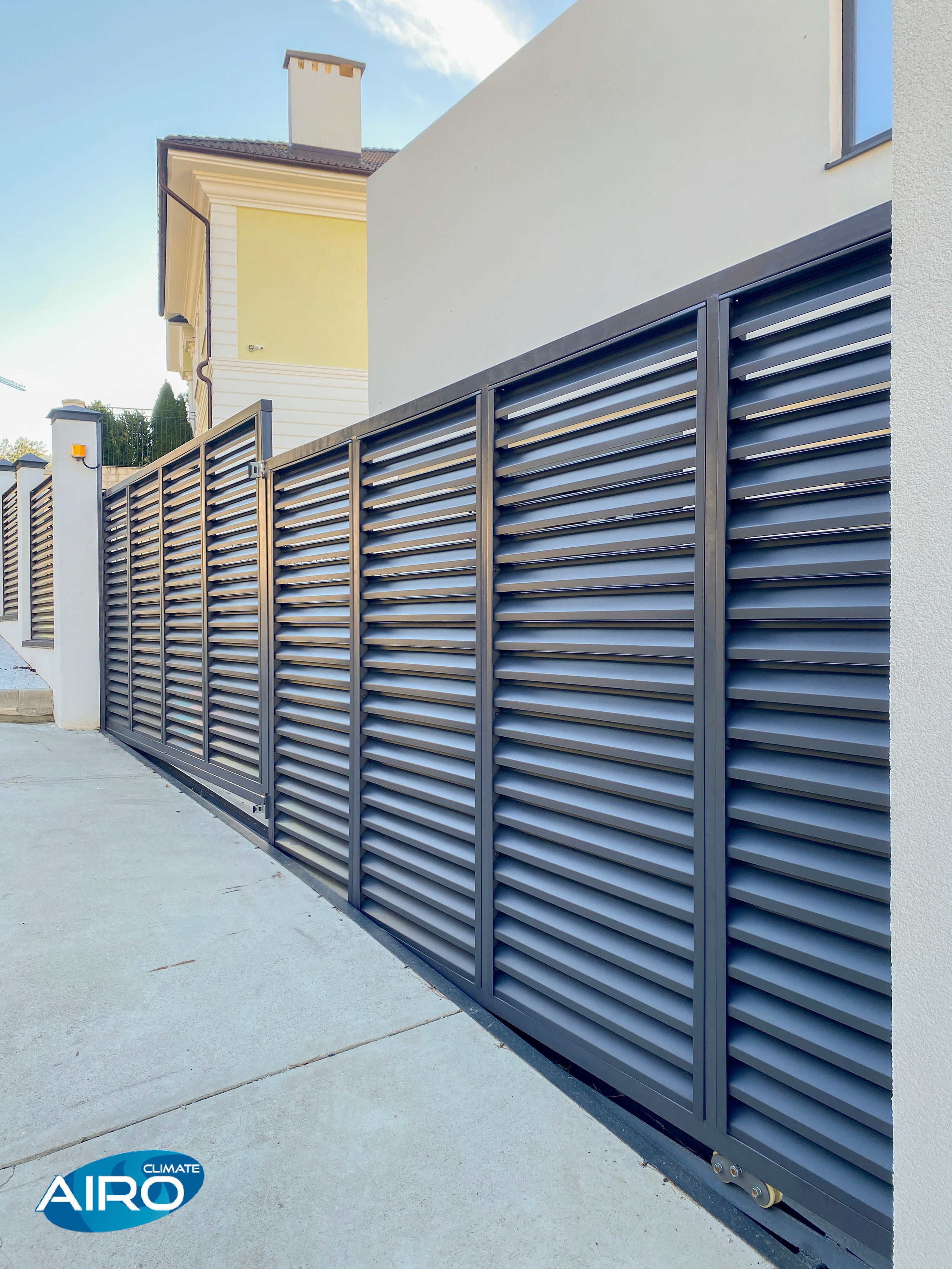 Заборы-жалюзи. Производство и монтаж