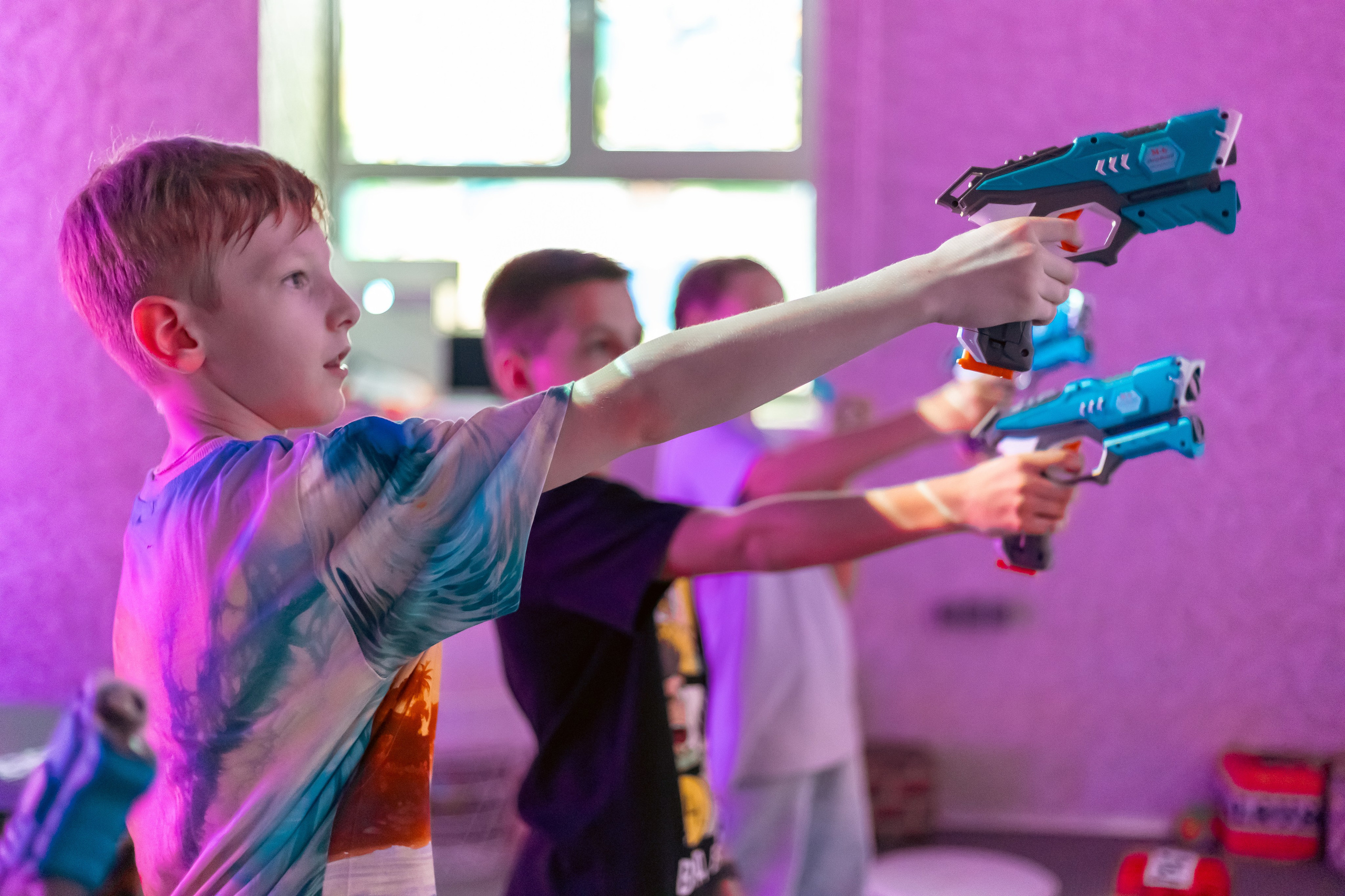 Репортаж с детского дня рождения ExitGames 20/04/2025. Семейный фотограф Израиль