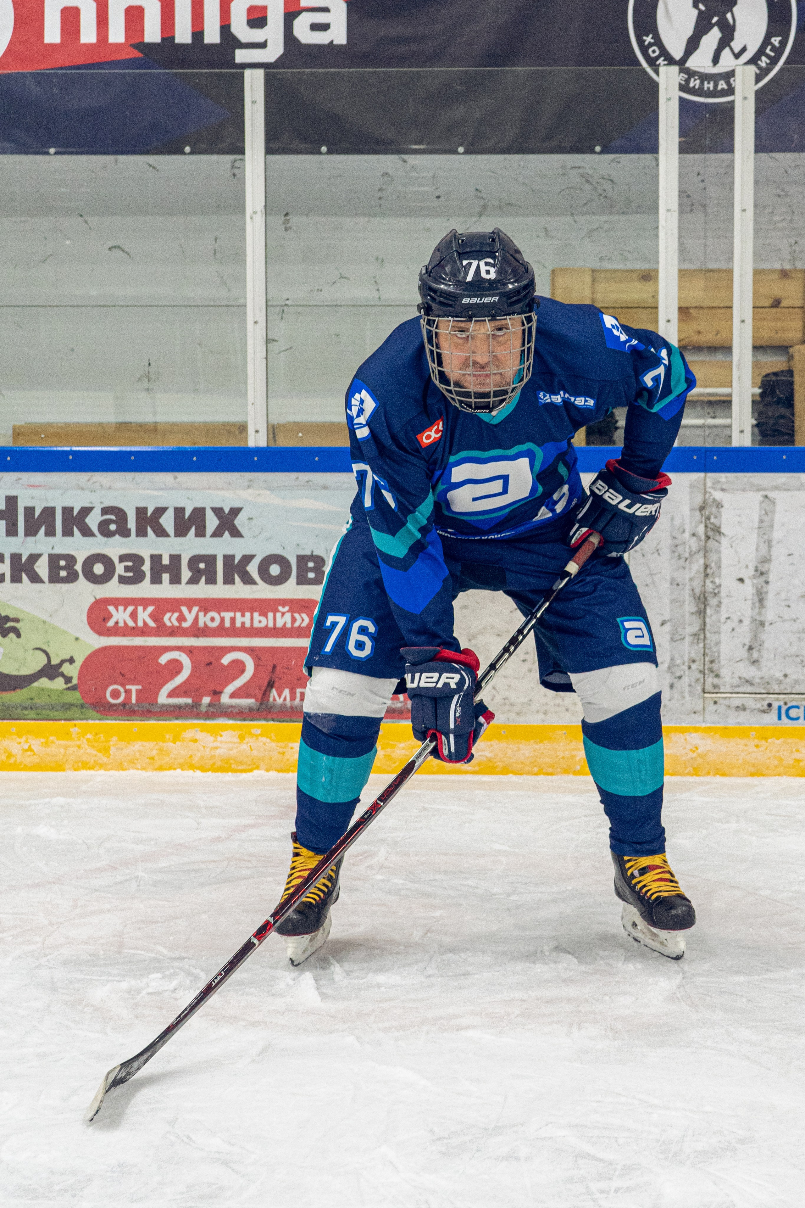 Тренировка по хоккею «ЦМКБ «Алмаз»