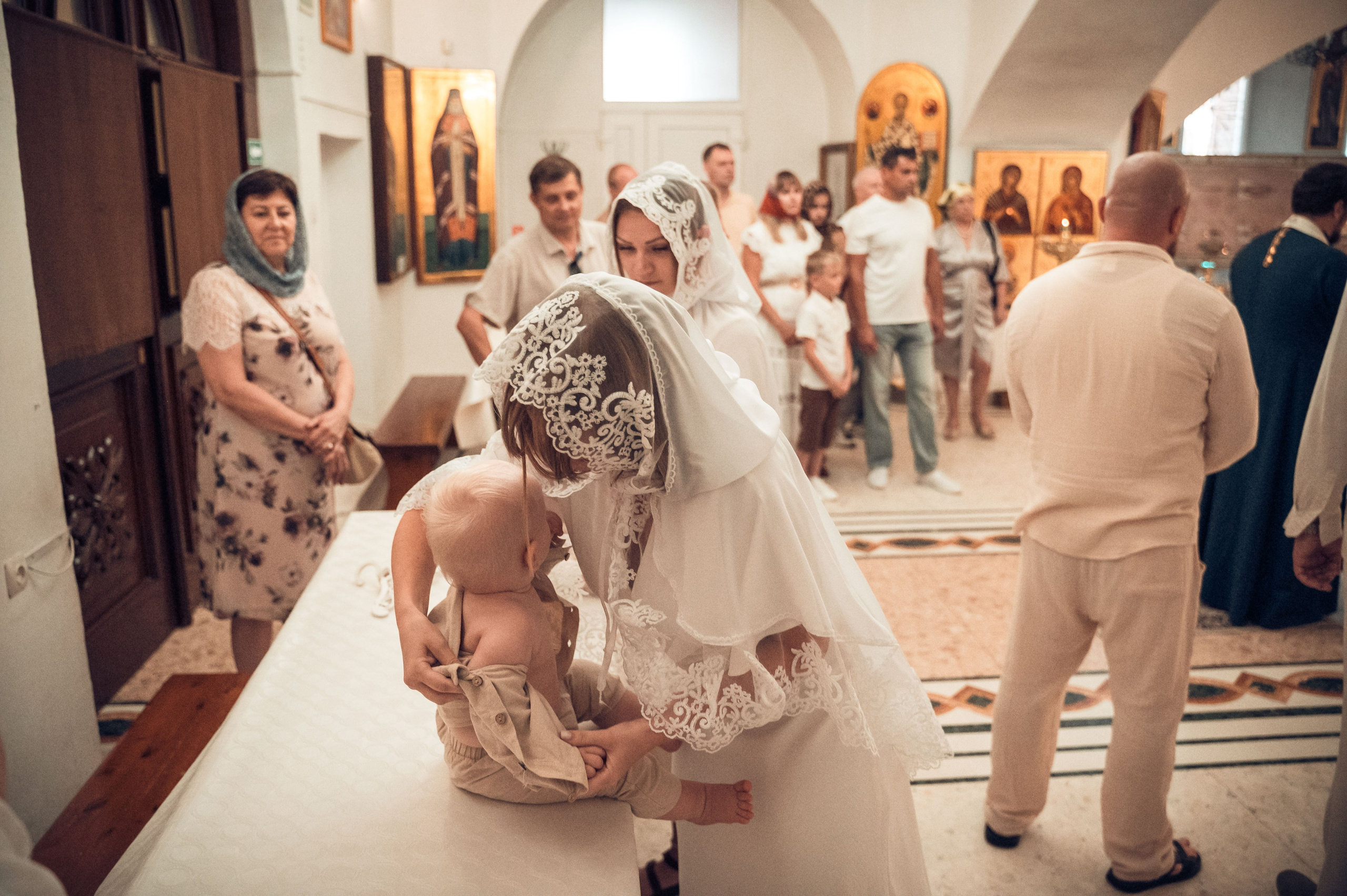 Таинство крещения Михаила Рождественский храм. Фотограф на Таинство Венчания и Крещения в Краснодаре Абрамова Людмила