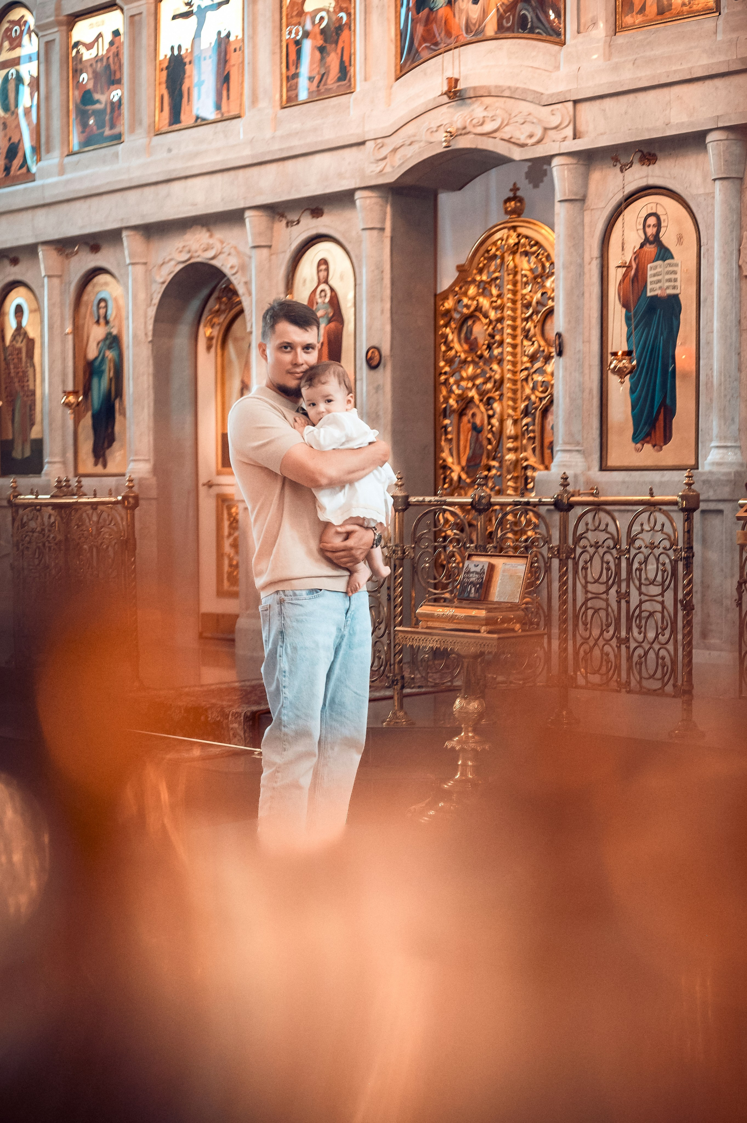 ТАИНСТВО КРЕЩЕНИЯ Федора храм Архангела Михаила. Фотограф на Таинство Венчания и Крещения в Краснодаре Абрамова Людмила