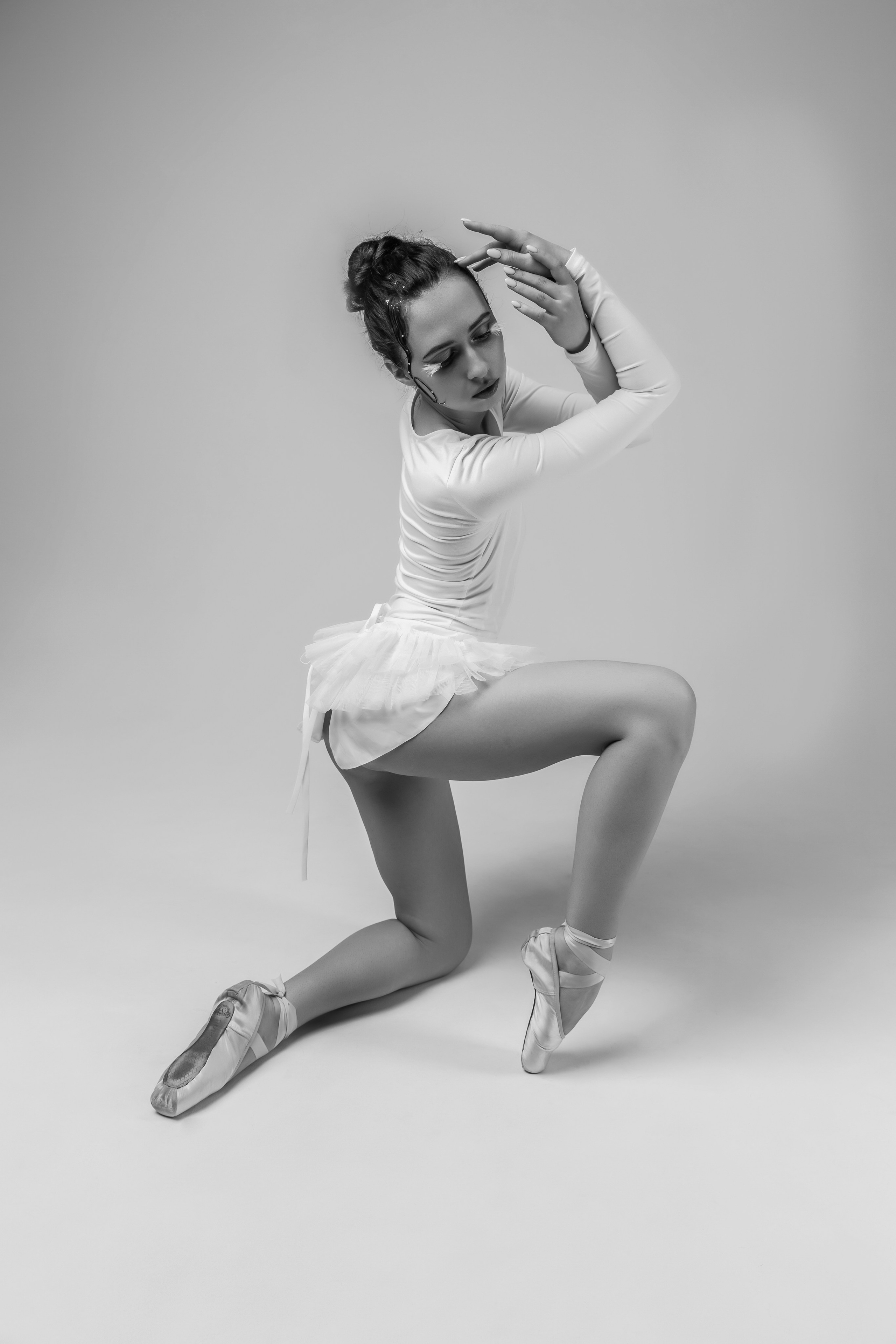 Женская фотосессия на циклораме. Семейный и женский фотограф в Москве Надежда Воробьева