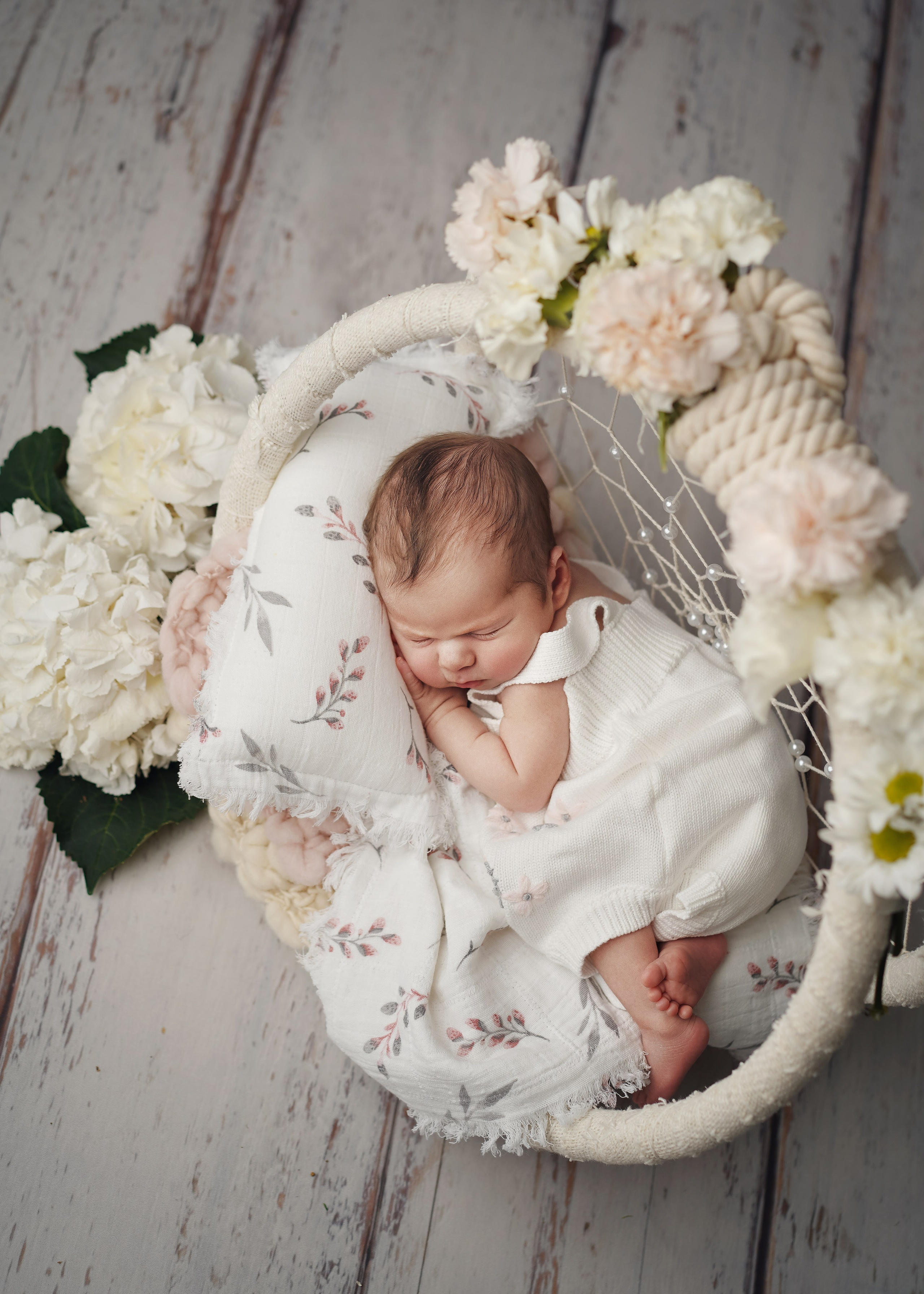 Классика newborn. Фотограф новорожденных в Ялте