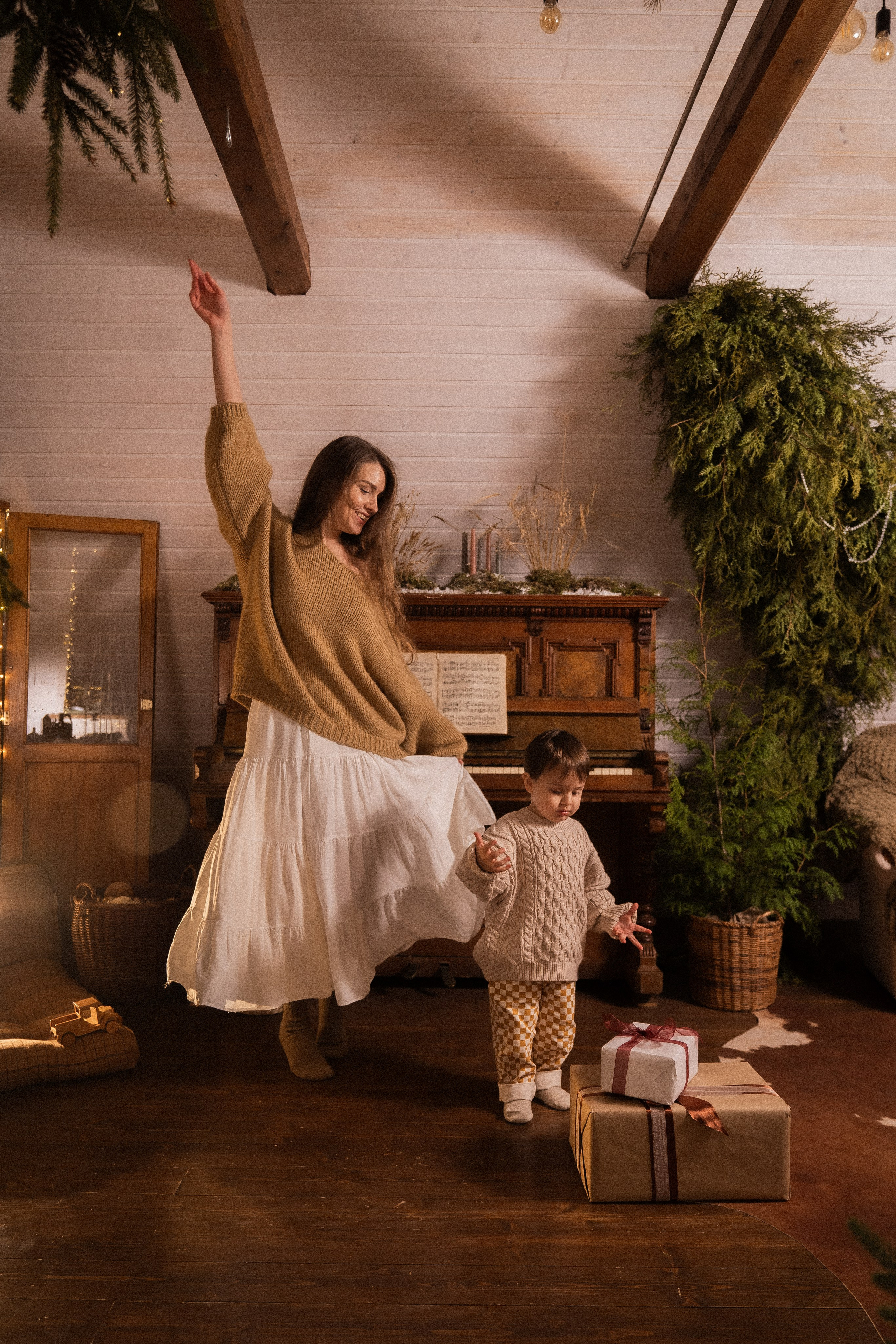 Семейная фотосессия в Доме Элли для Сереженьки и мамы Ланы. Семейный и детский фотограф в Сергиев Посаде, Хотьково Якимчук Любовь