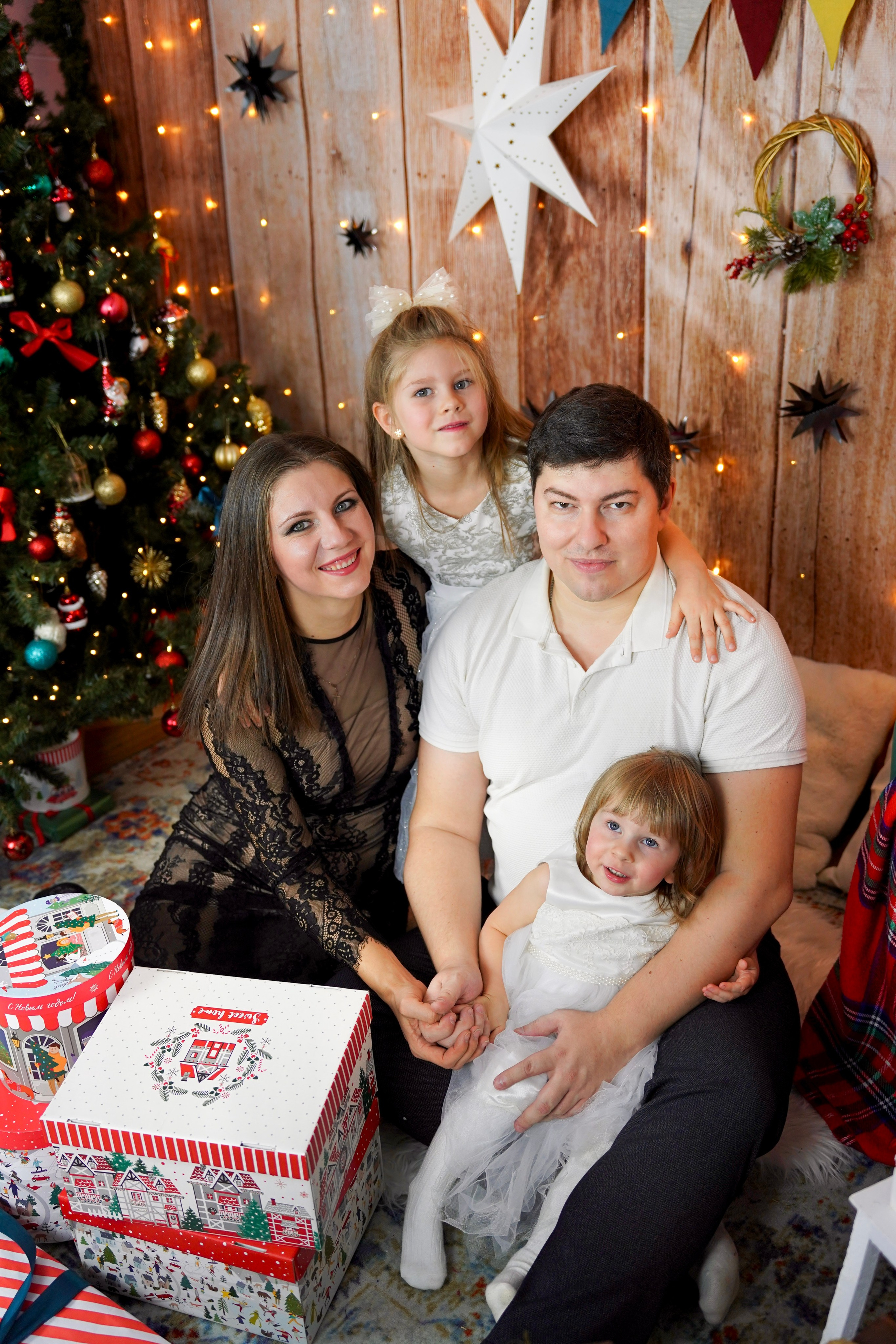 Новогодний фотопроект #3. Семейный и детский фотограф Александра Гвоздикова