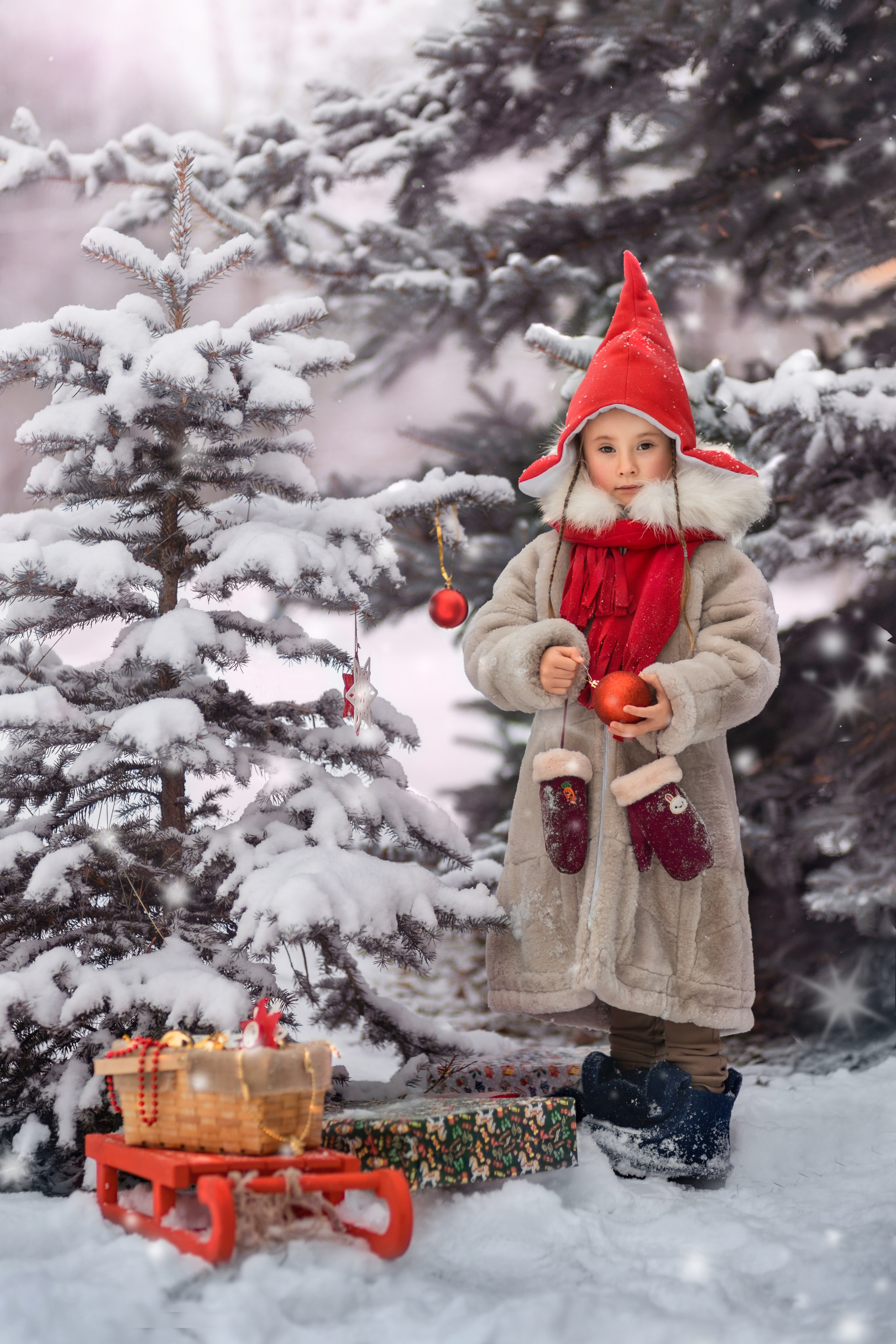 Зимний проект «Волшебная полянка!»