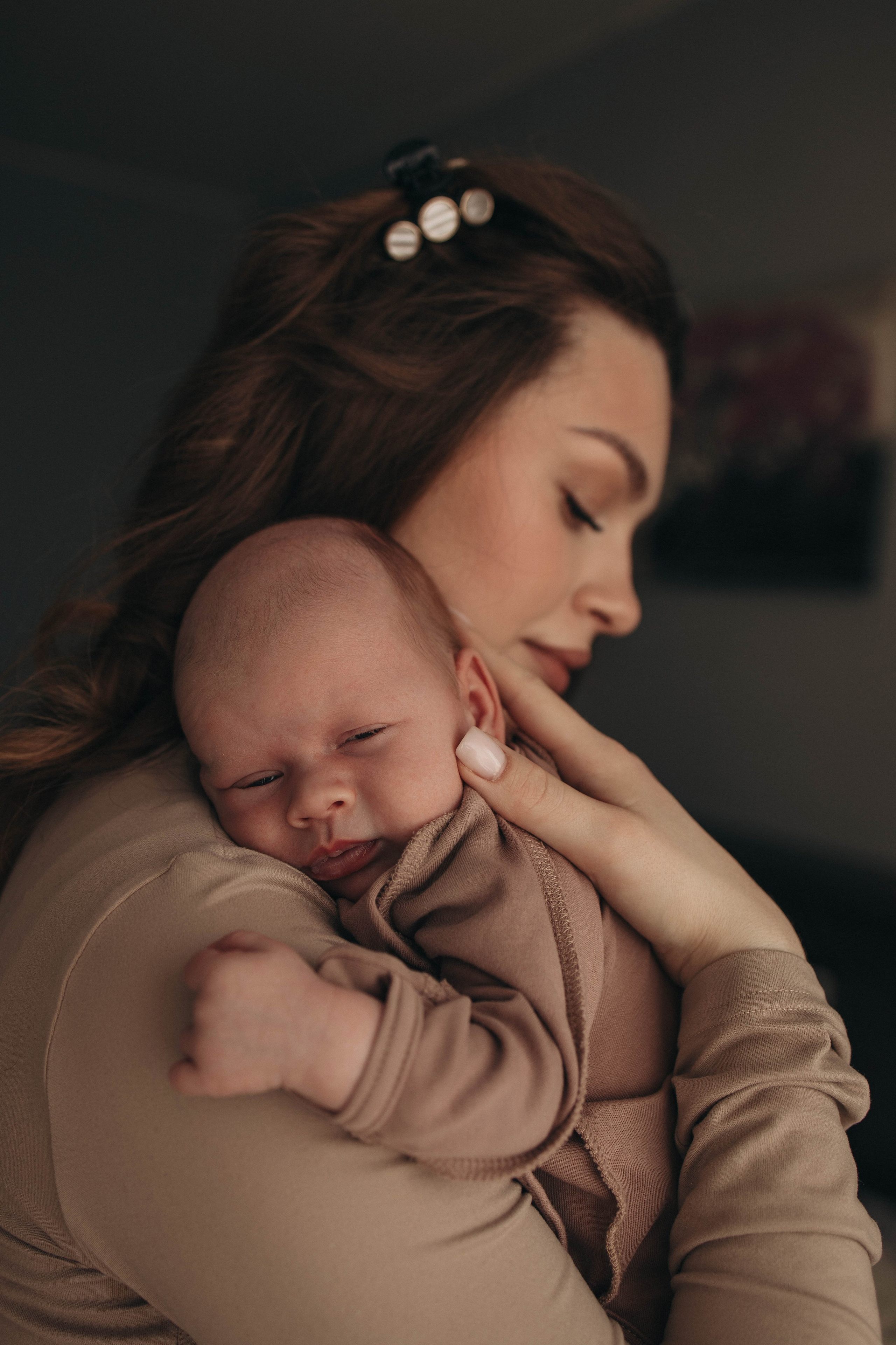 Диме 1 месяц. Семейный фотограф Москва Наталия Осьмакова