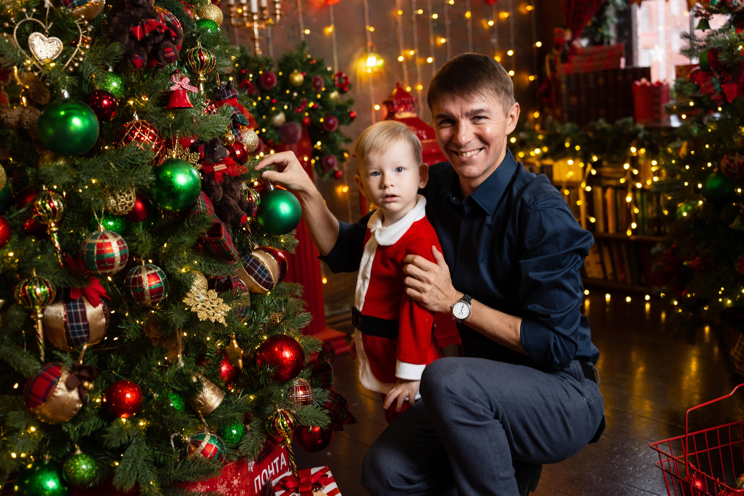 Новогодняя фотосессия в студии Леонардо