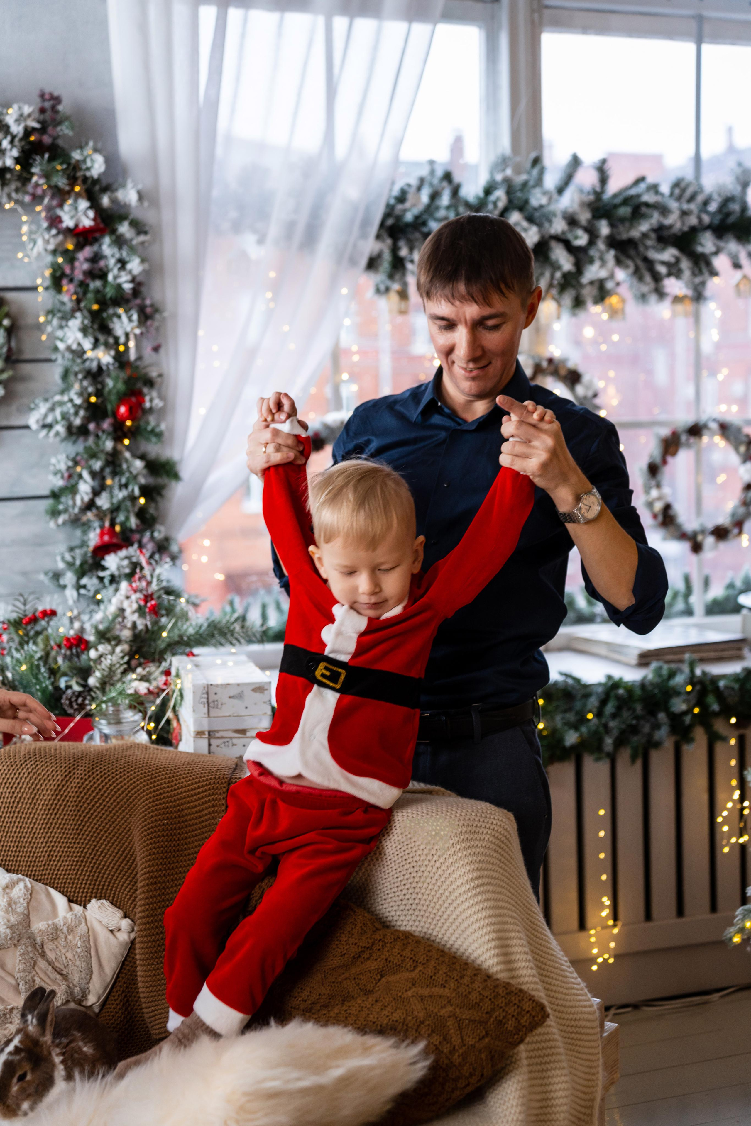 Новогодняя фотосессия в студии Леонардо