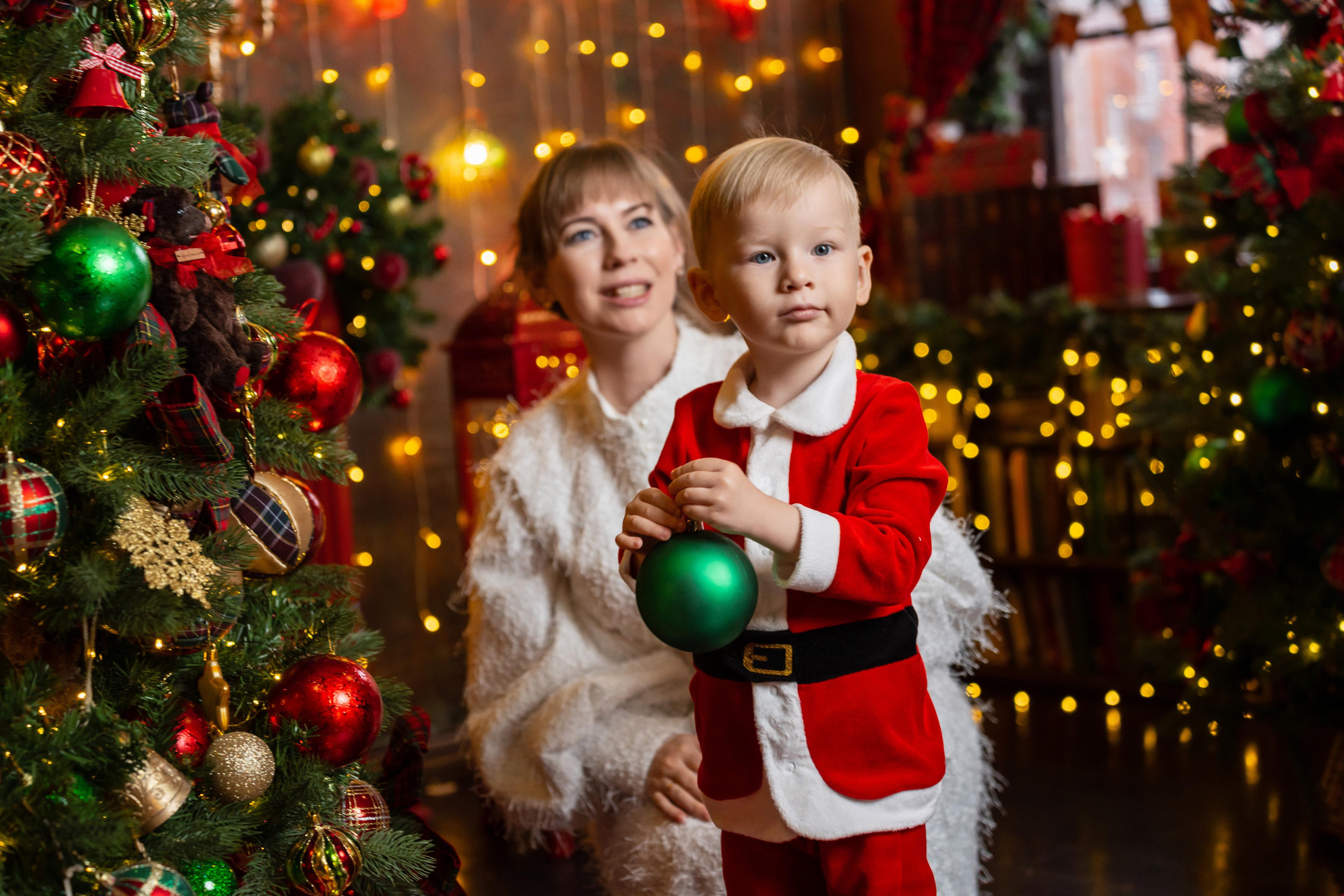 Новогодняя фотосессия в студии Леонардо