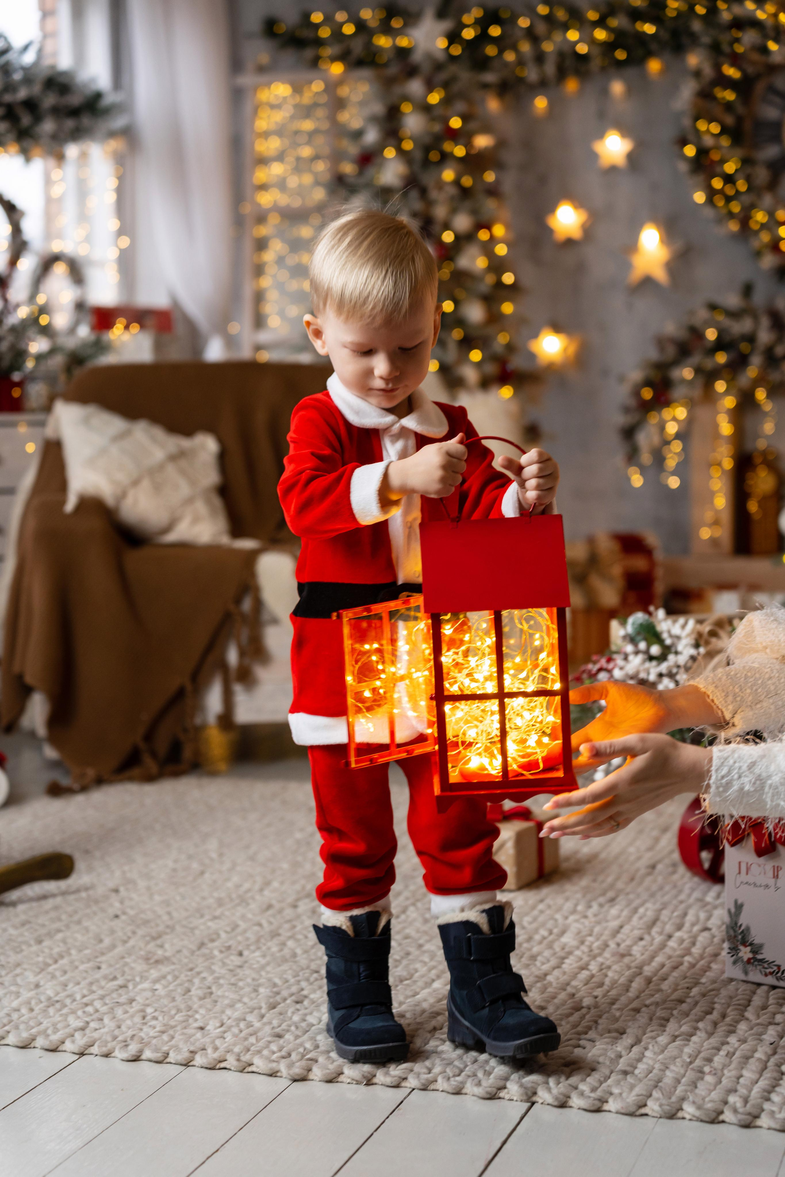 Новогодняя фотосессия в студии Леонардо