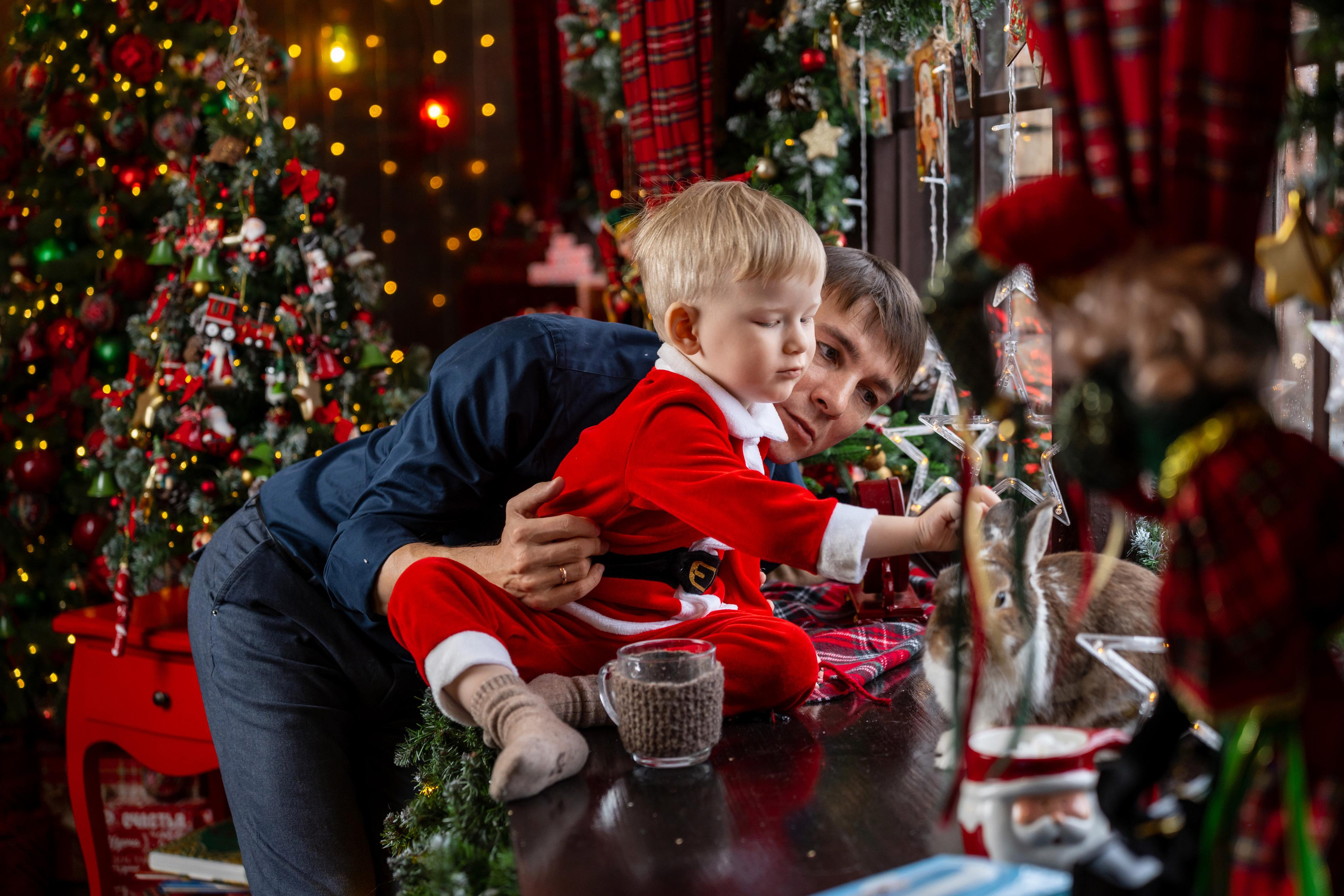 Новогодняя фотосессия в студии Леонардо