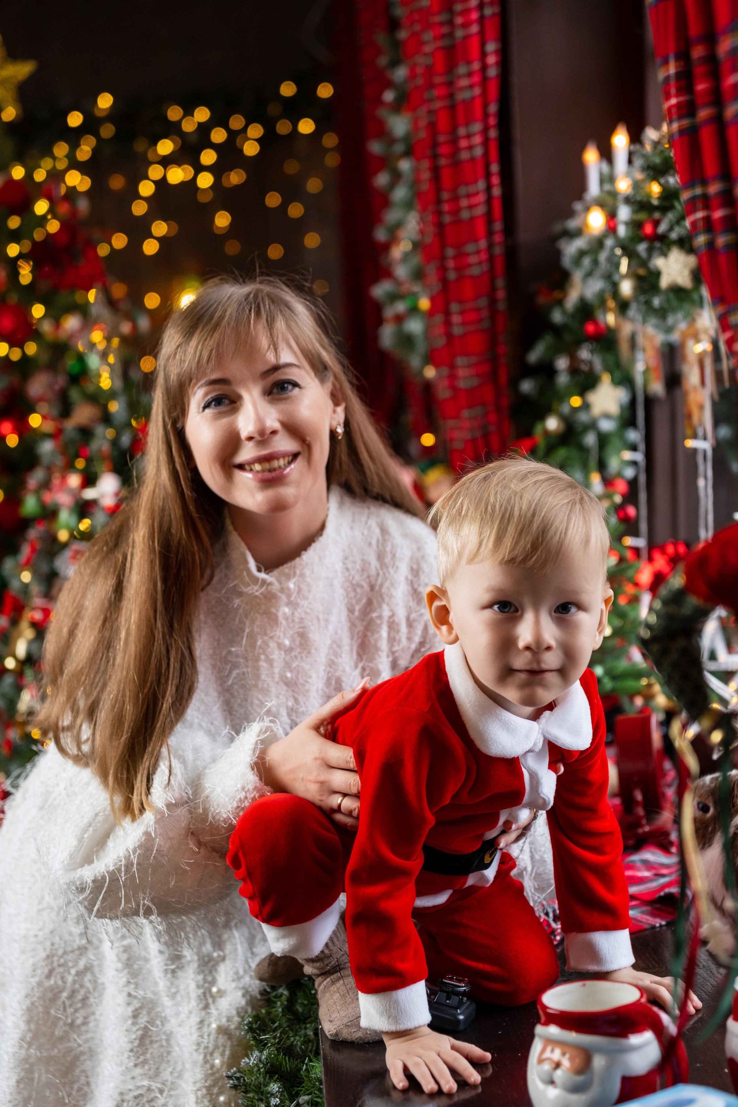 Новогодняя фотосессия в студии Леонардо