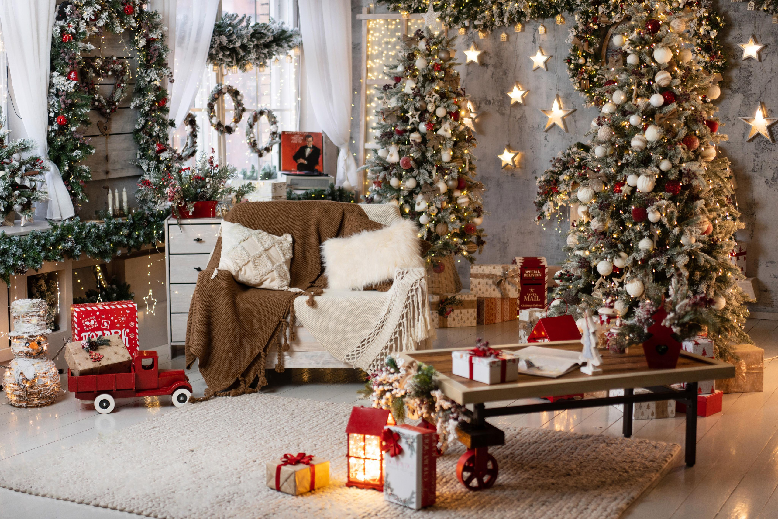 Новогодняя фотосессия в студии Леонардо