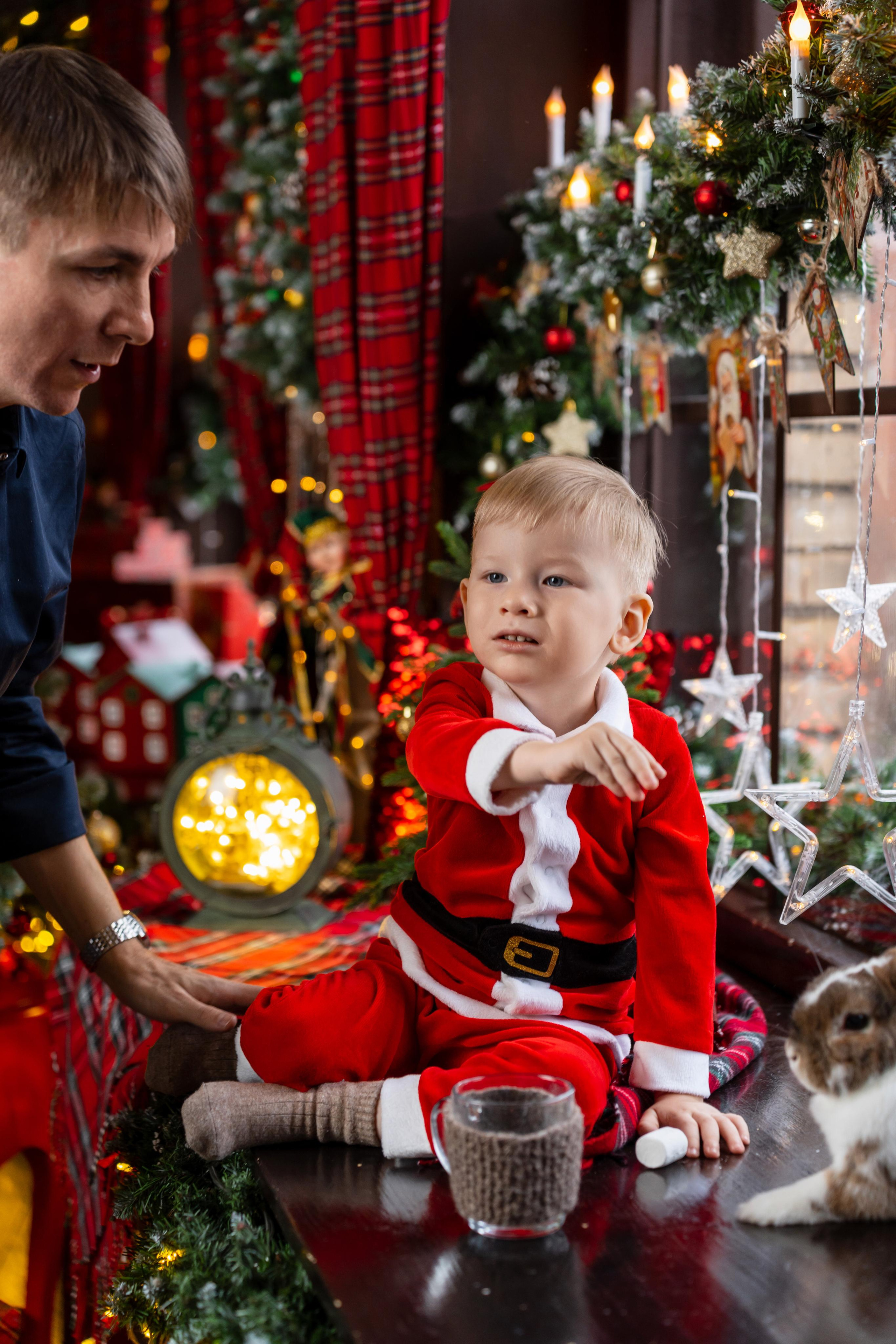 Новогодняя фотосессия в студии Леонардо