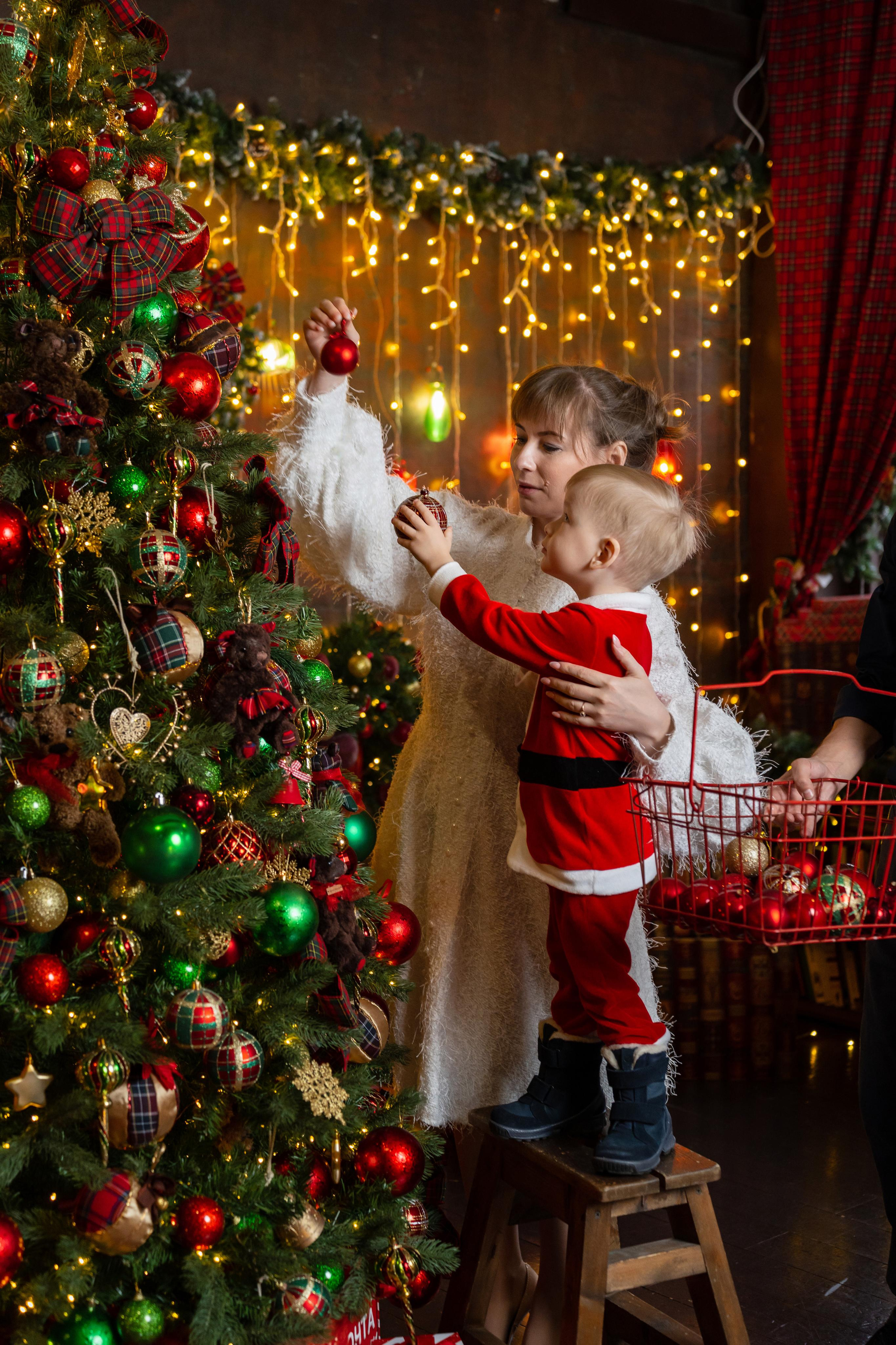 Новогодняя фотосессия в студии Леонардо