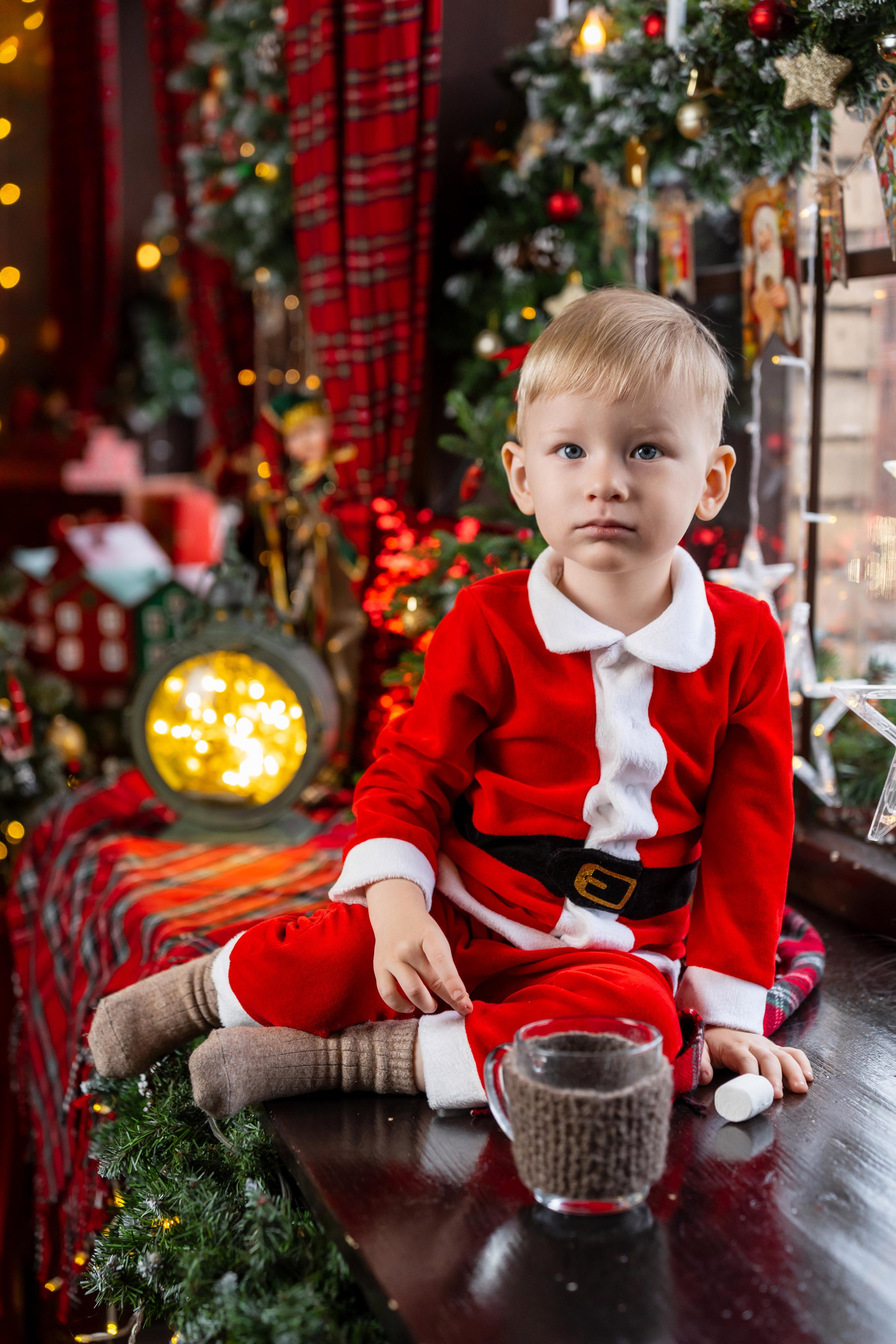 Новогодняя фотосессия в студии Леонардо