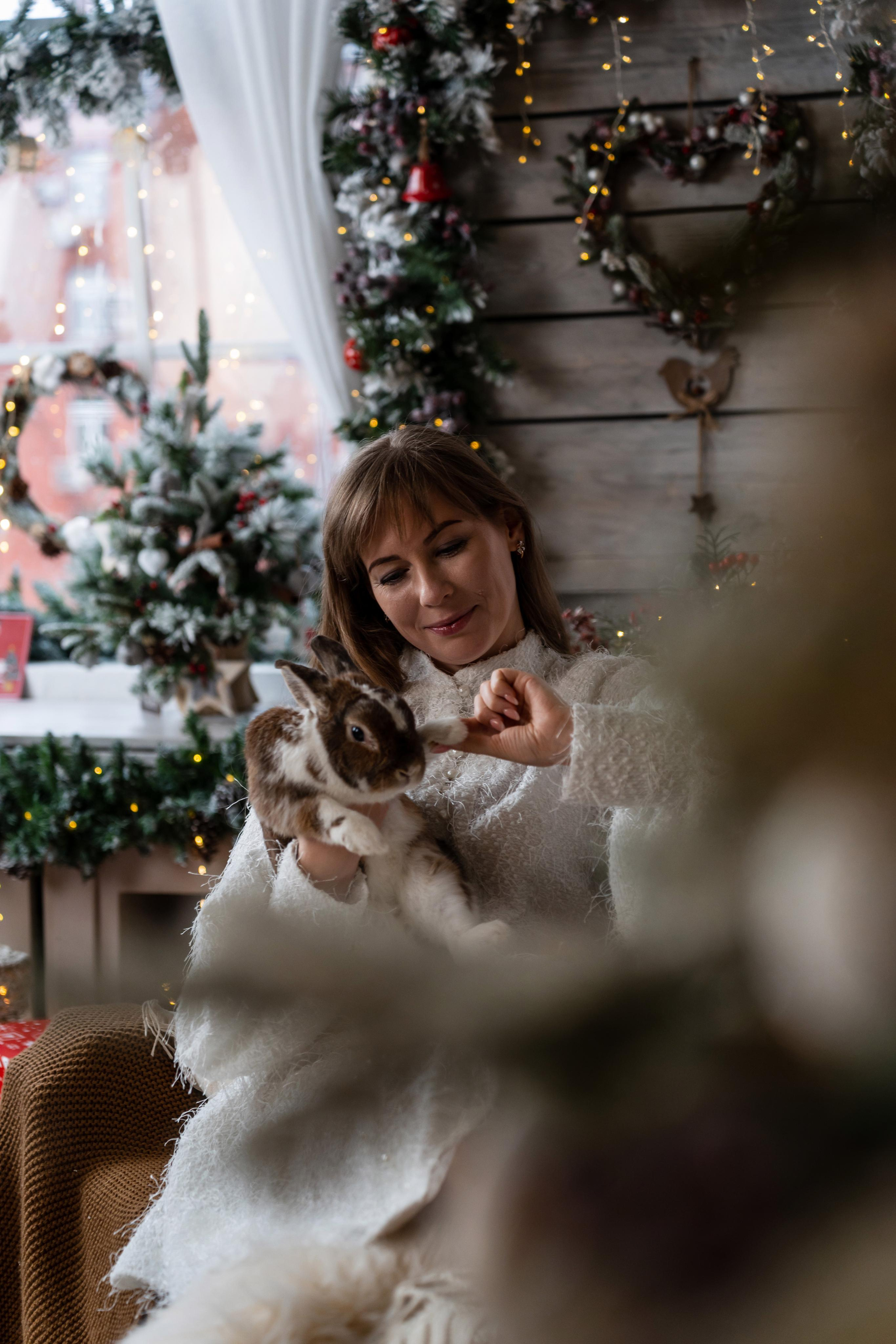 Новогодняя фотосессия в студии Леонардо