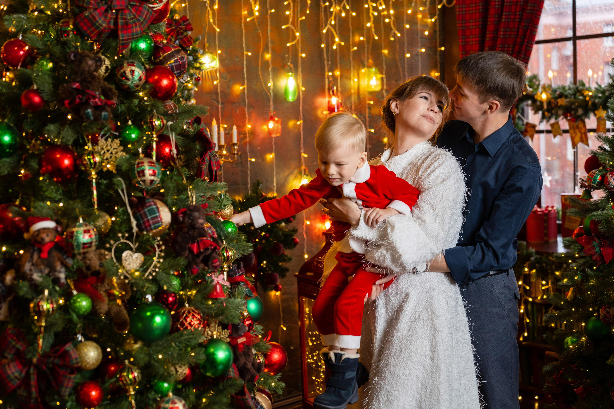 Новогодняя фотосессия в студии Леонардо