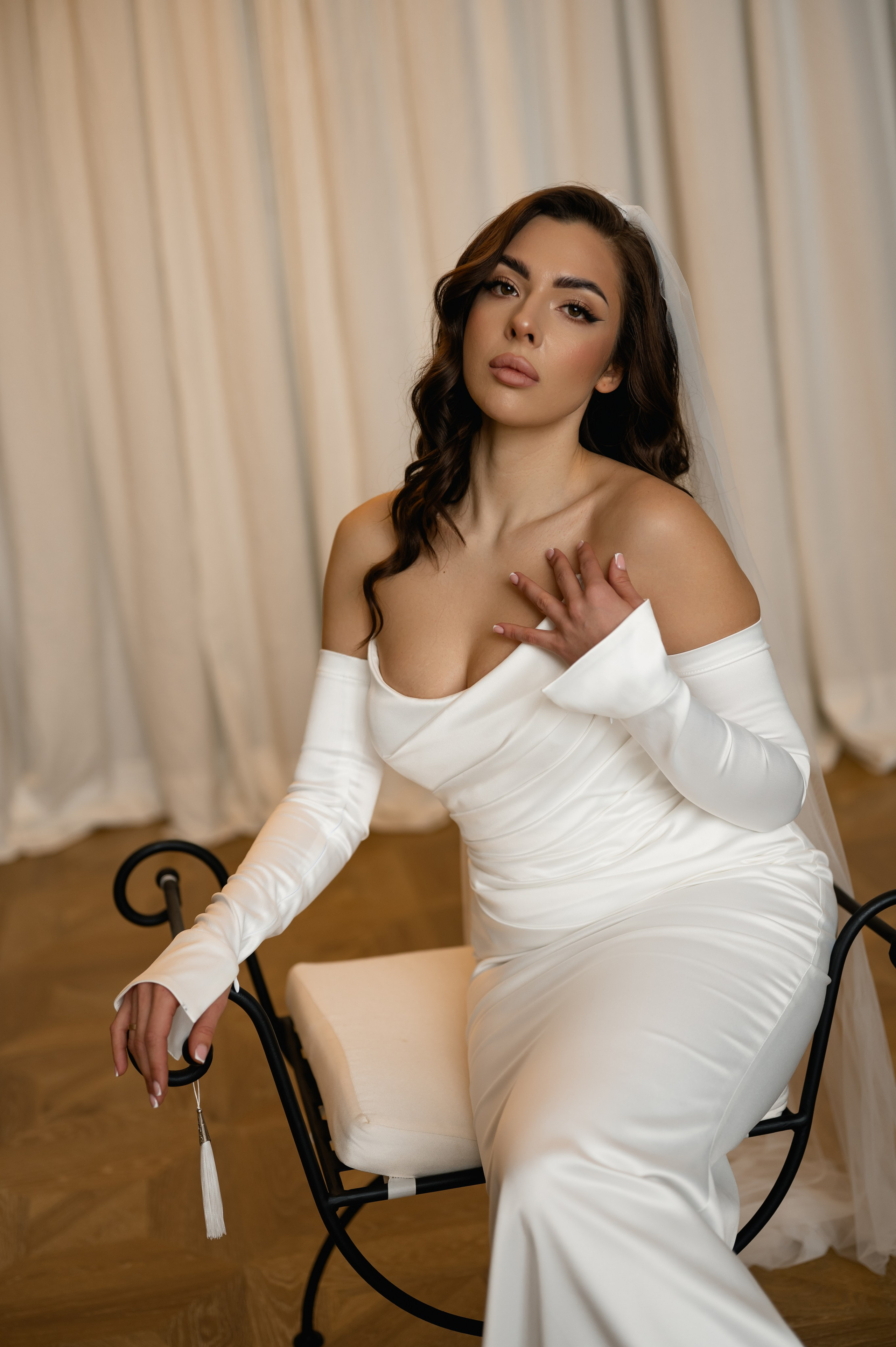 Свадебная фотосессия в студии. Свадебный и семейный фотограф в Краснодаре Алина Мельник