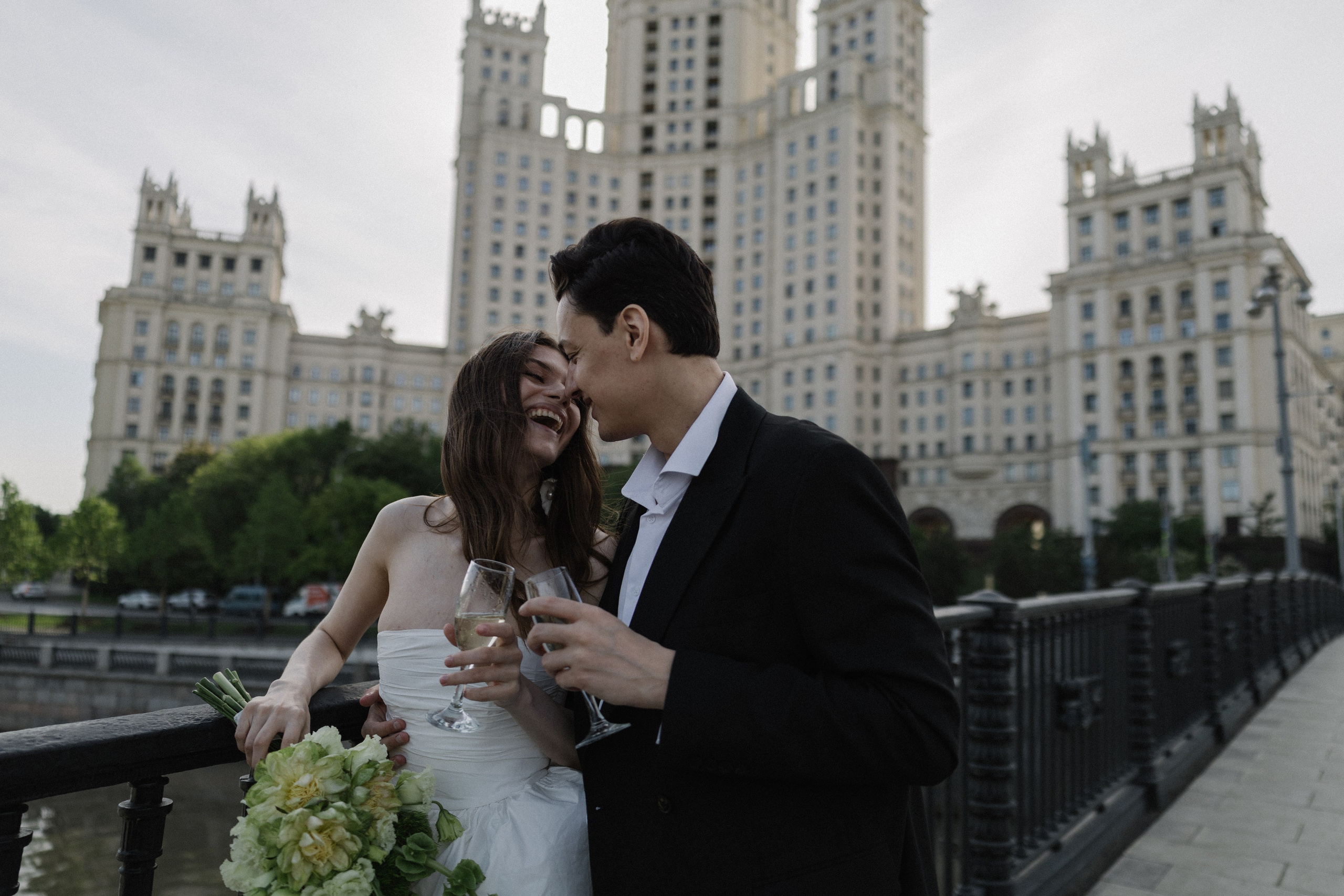 Москва. Набережная. Вы. Юлия Анисимова — свадебный и семейный фотограф в Санкт-Петербурге
