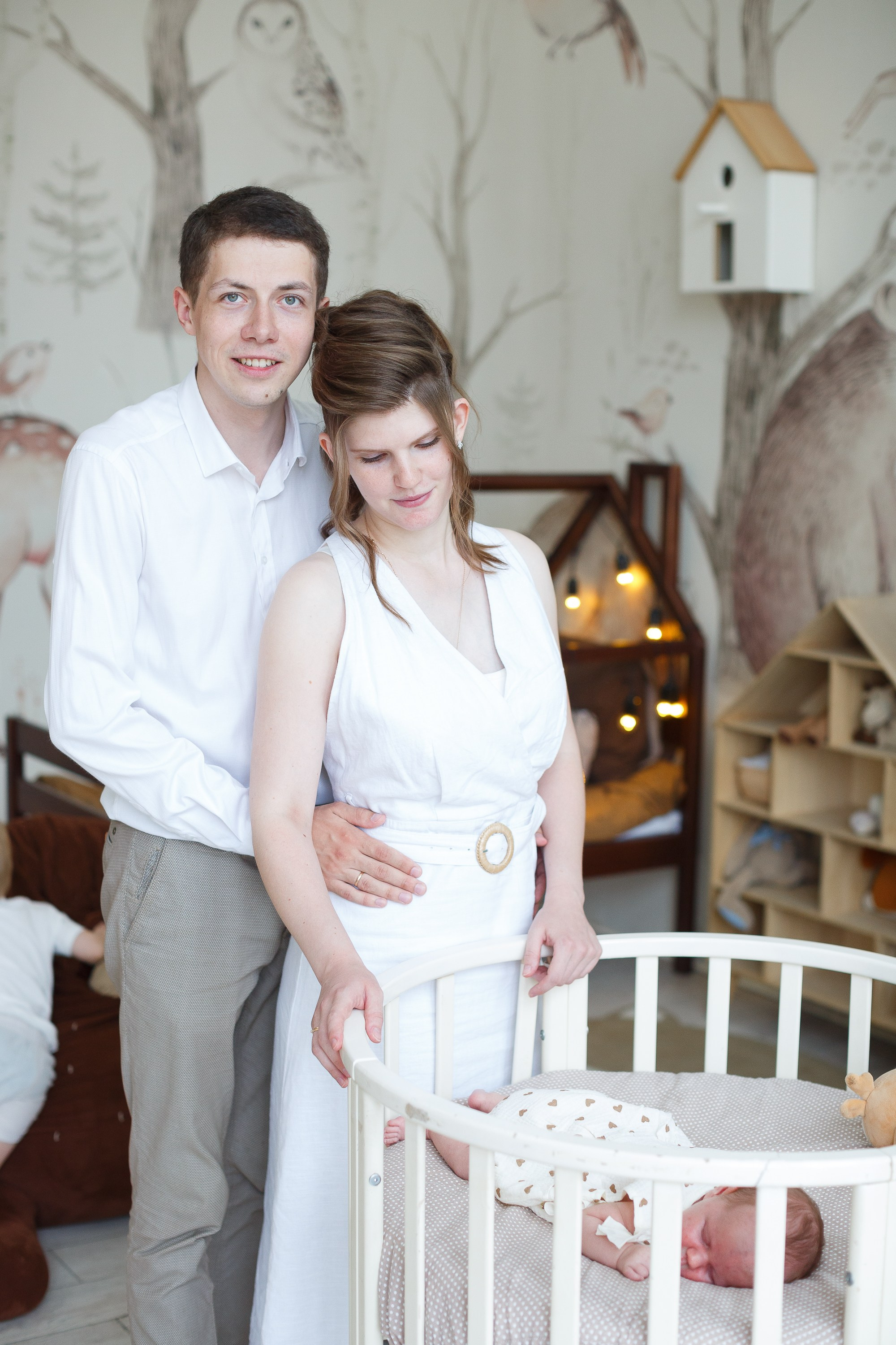 Фотосессия для семьи в студии