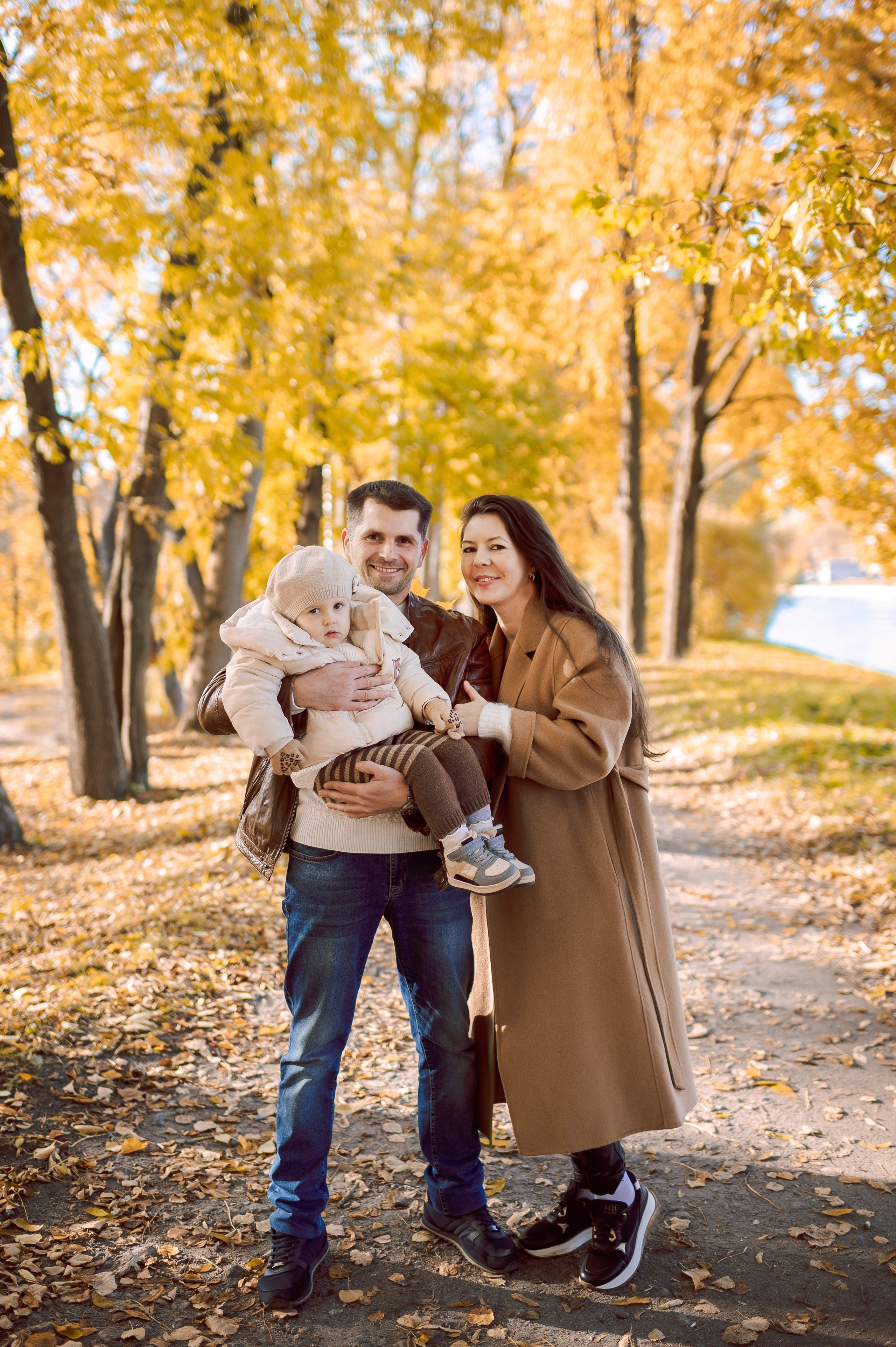 Осенняя семейная прогулка. Портретный, семейный и свадебный фотограф в Санкт-Петербурге и в Пушкине Ширяев Денис