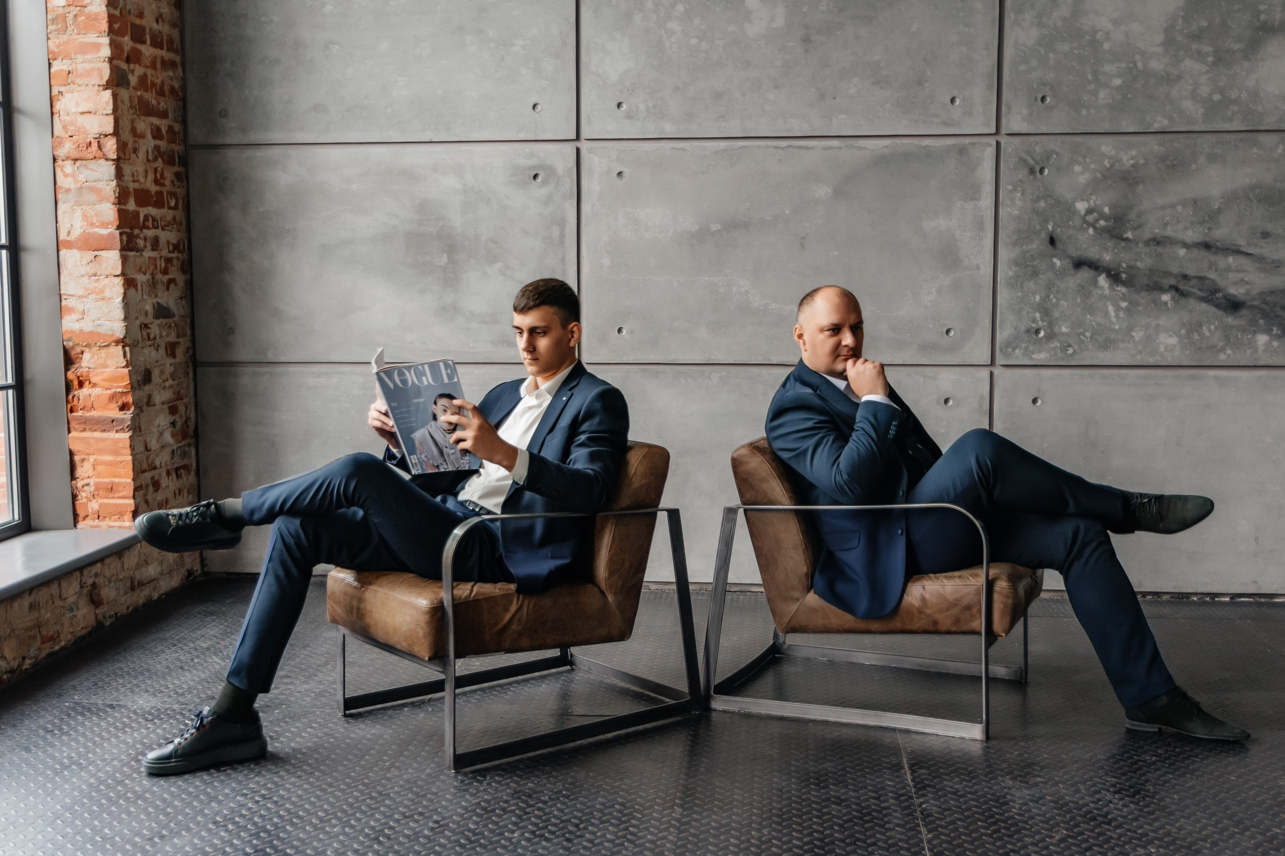 Фотосессия отец и взрослый сын. Семейный и детский фотограф Кущ Наташа