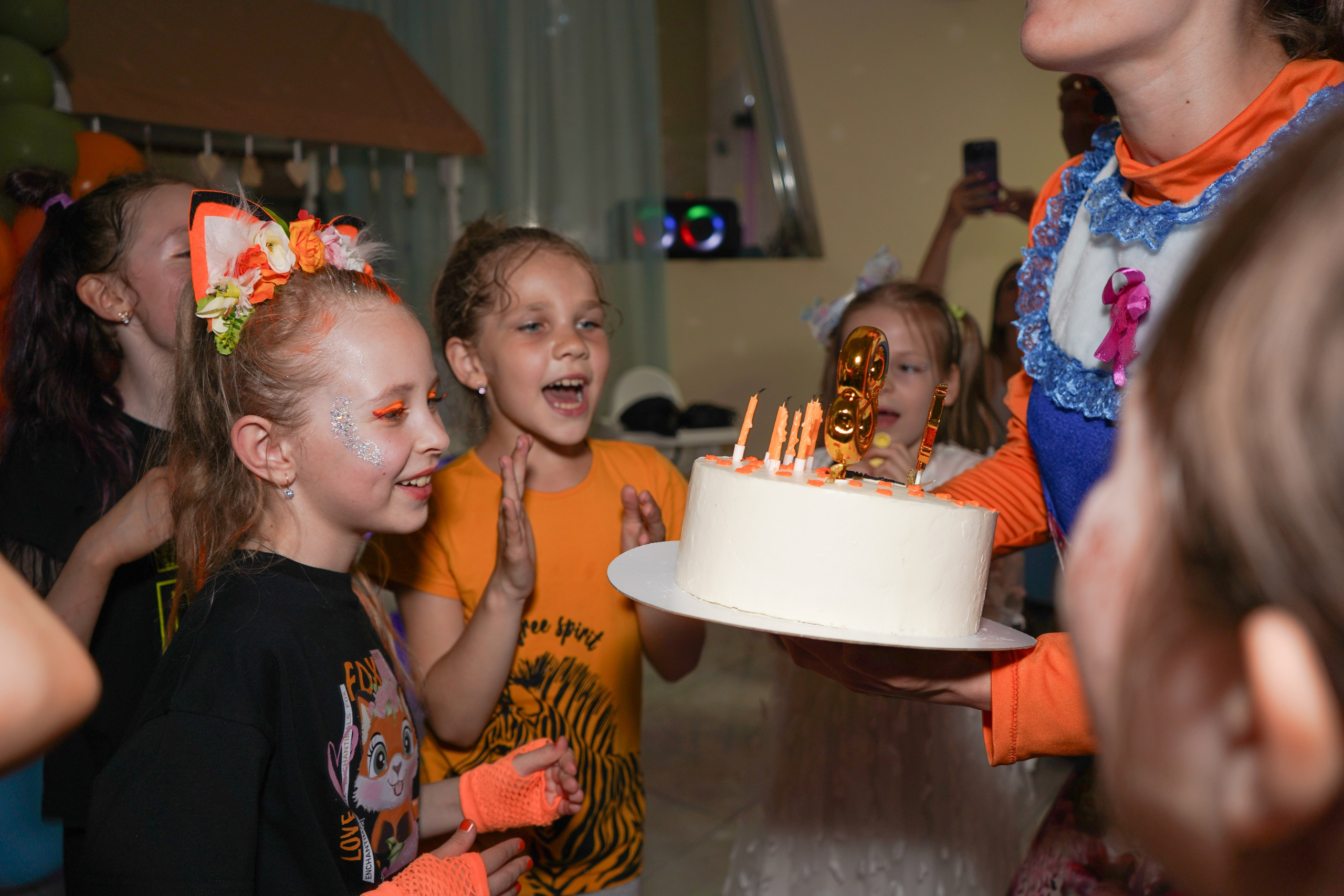 Детский день рождения 8 лет. Главная