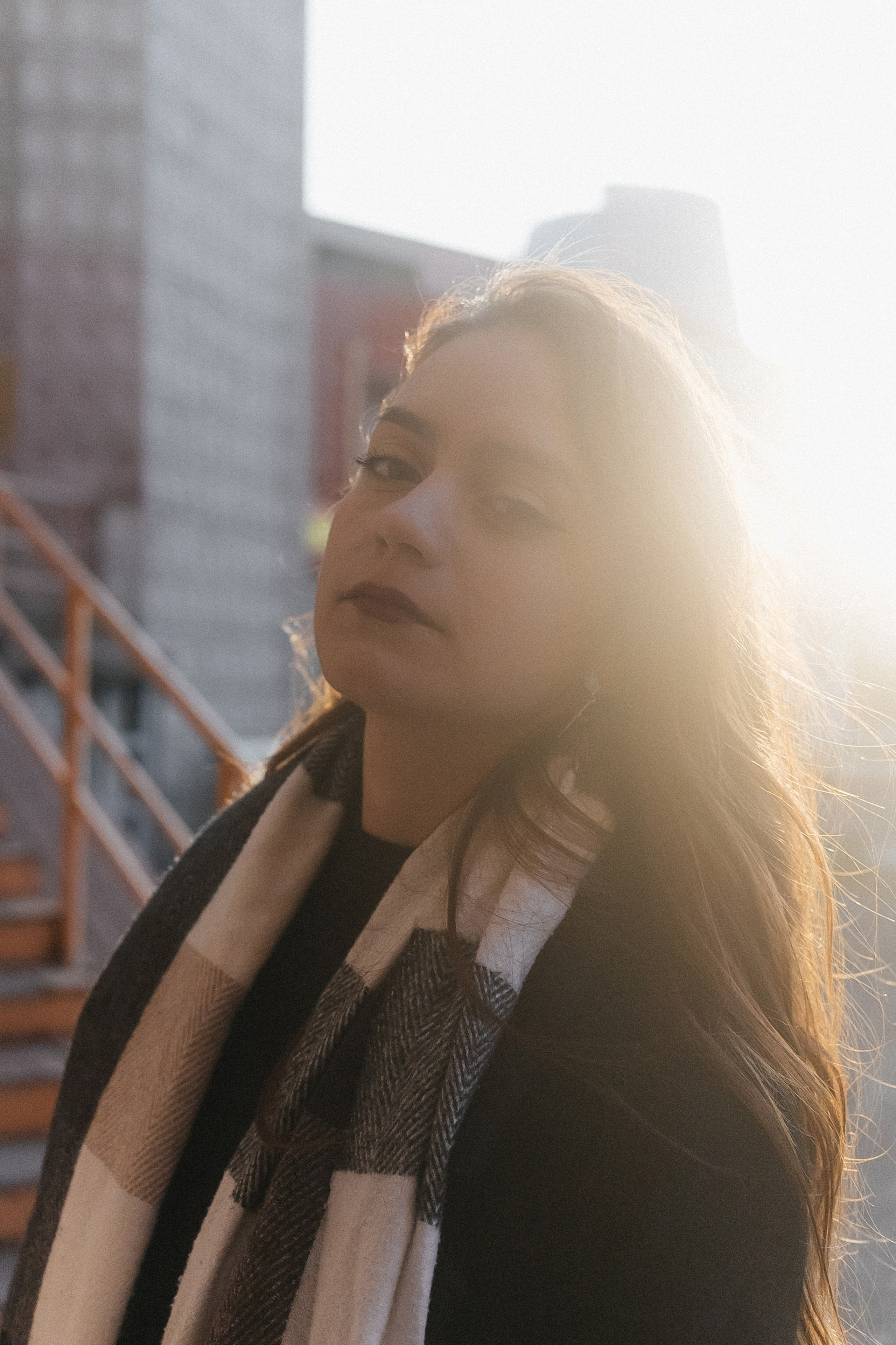 Портретная фотосессия в городе для Анастасии — фотопрогулка