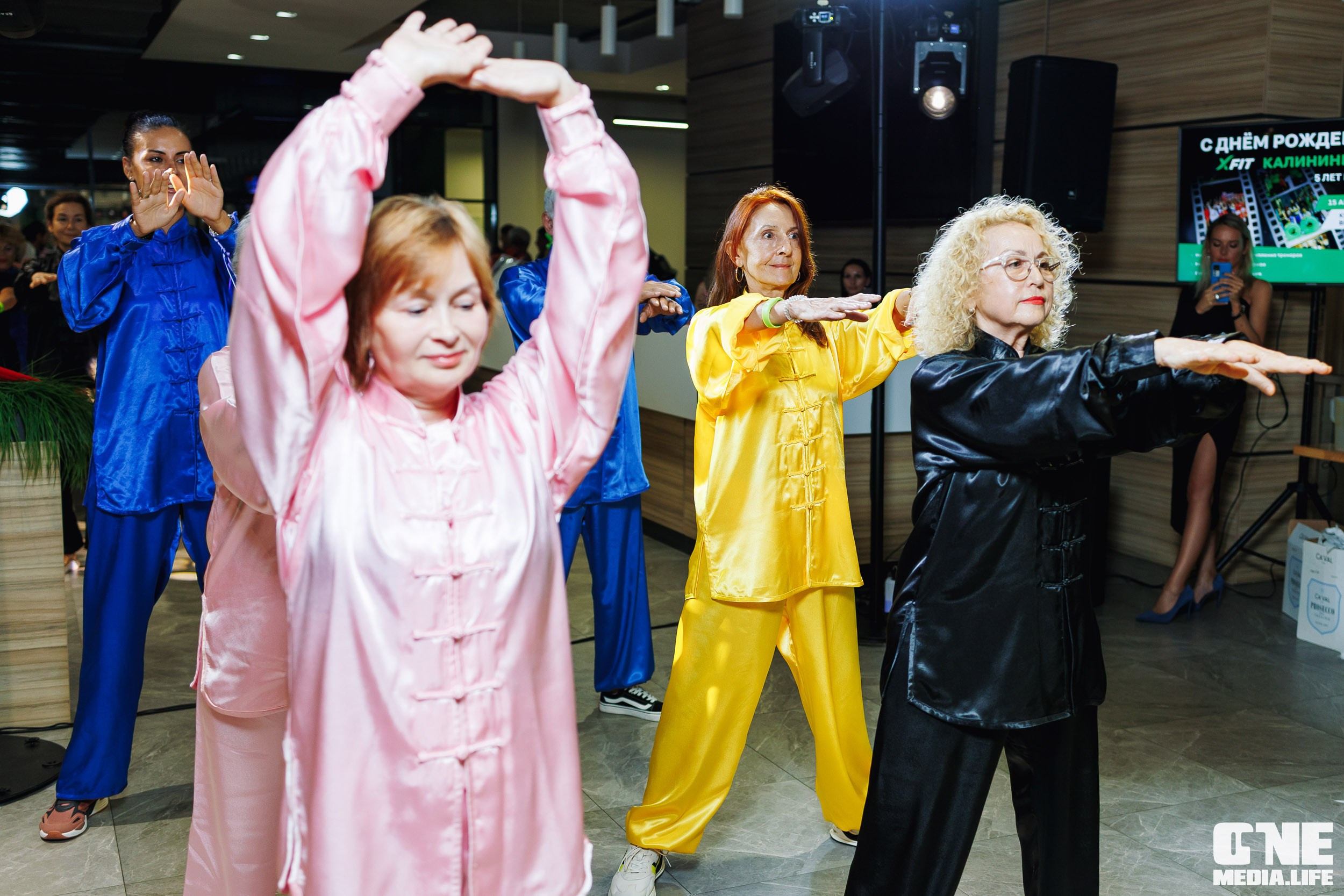 Фоторепортаж с 5-летия фитнес-клуба X-Fit. One Media Life: фоторепортажи, фотоотчеты с мероприятий и заведений